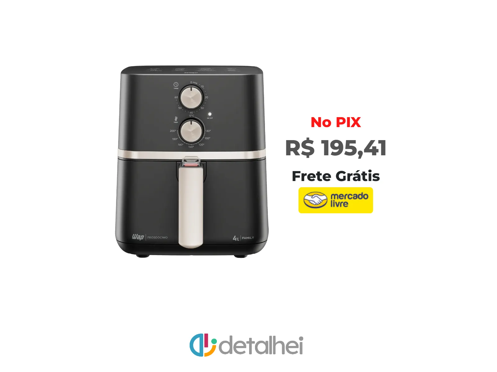 Foto do produto ❗Fritadeira Elétrica Wap Air Fryer Family 4l <br/>#Mercado Livre: <a href="https://harpy.me/QphPuI9iq4NU" target="_blank" rel="nofollow">https://harpy.me/QphPuI9iq4NU</a>