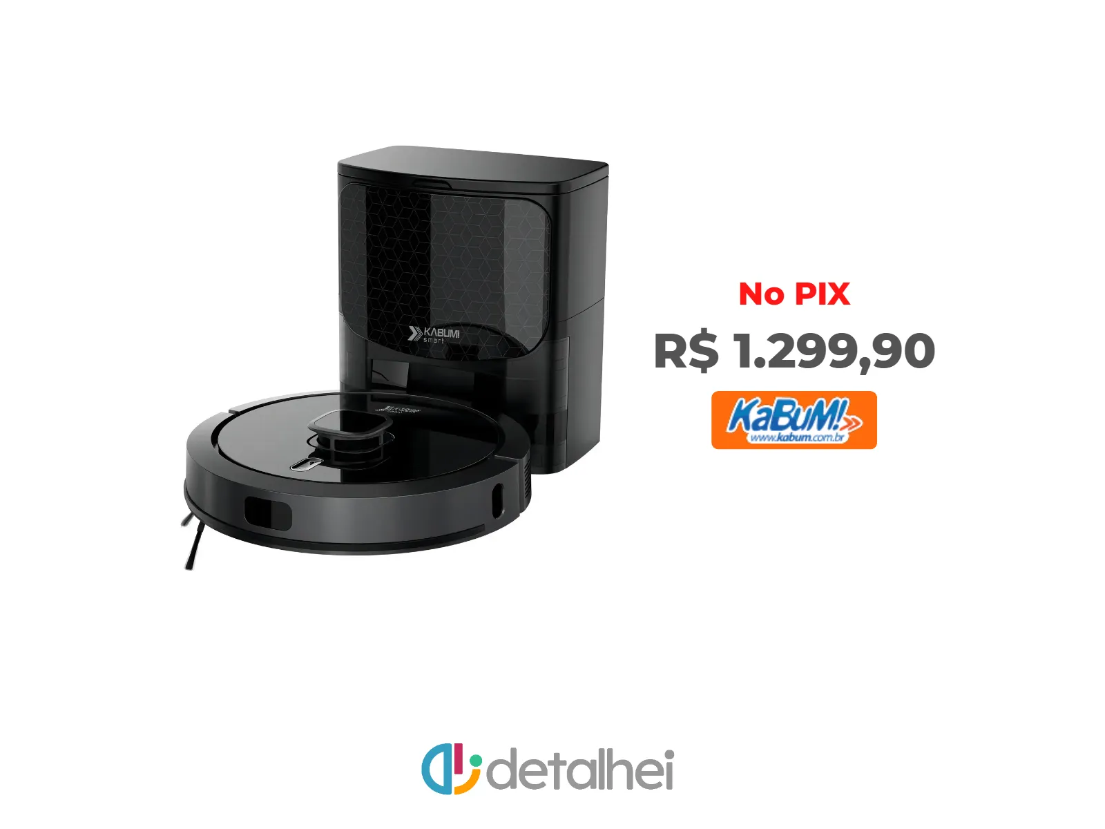 Foto do produto ❗Robô Aspirador e Passa Pano KABUM! smart 900<br/>#Kabum: <a href="https://harpy.me/MKNyTfC6KhFV" target="_blank" rel="nofollow">https://harpy.me/MKNyTfC6KhFV</a>