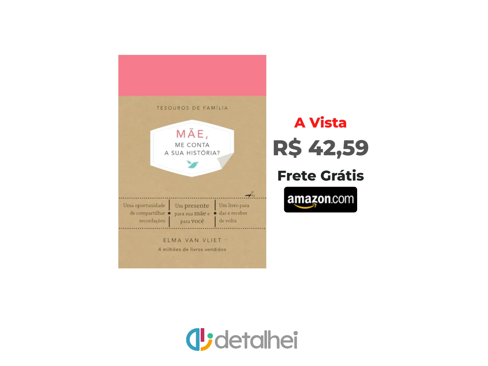 Foto do produto ❗Mãe, me conta a sua história? (Tesouros de família): Um livro para dar e receber de volta<br/>#Amazon: <a href="https://harpy.me/snKYH0Nymrwc" target="_blank" rel="nofollow">https://harpy.me/snKYH0Nymrwc</a>