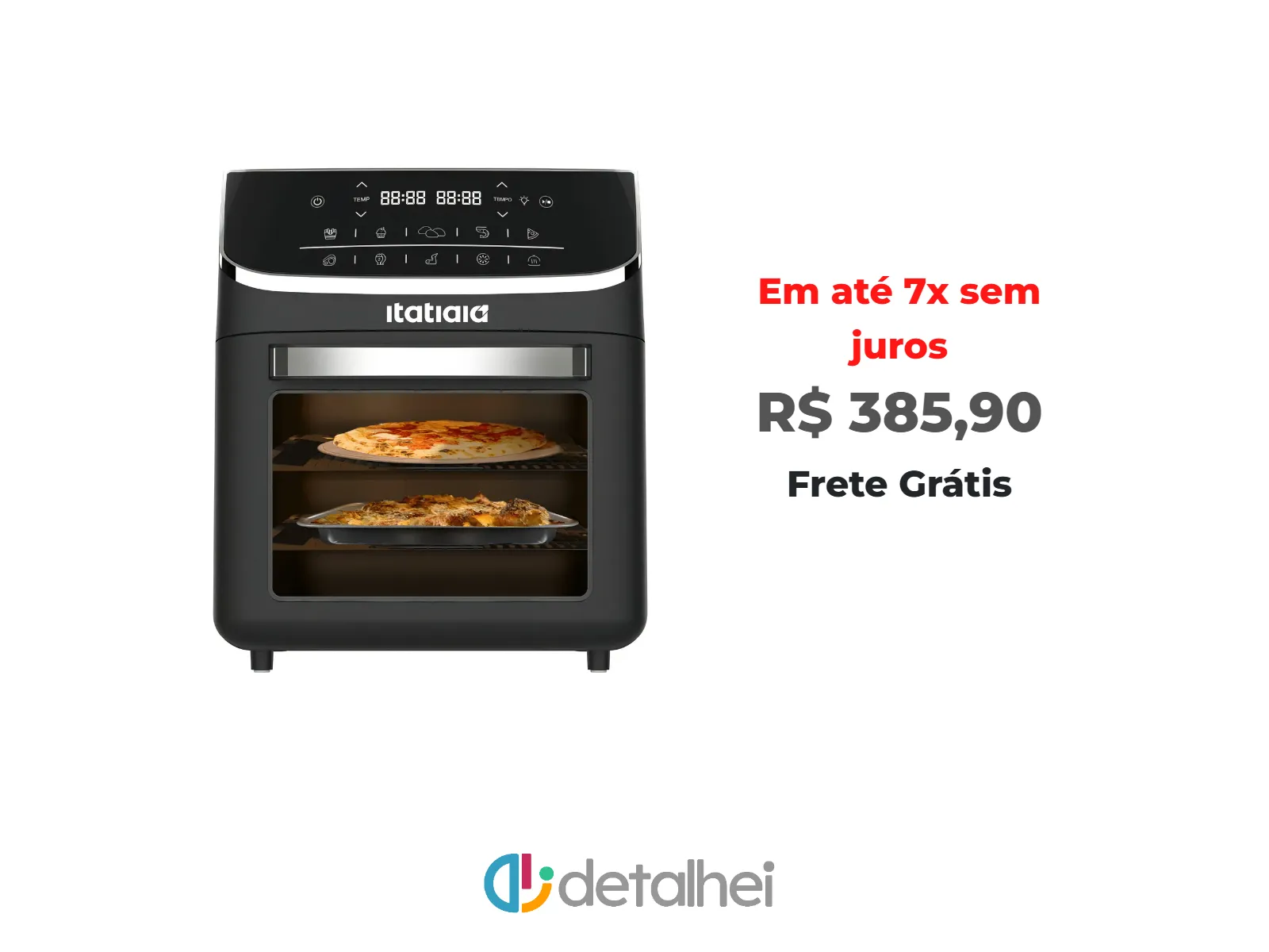 Foto do produto ❗Fritadeira Elétrica Air Fryer Sem Óleo 12l Itatiaia<br/>#Mercado Livre: <a href="https://harpy.me/l5lXeCSH0wmw" target="_blank" rel="nofollow">https://harpy.me/l5lXeCSH0wmw</a>