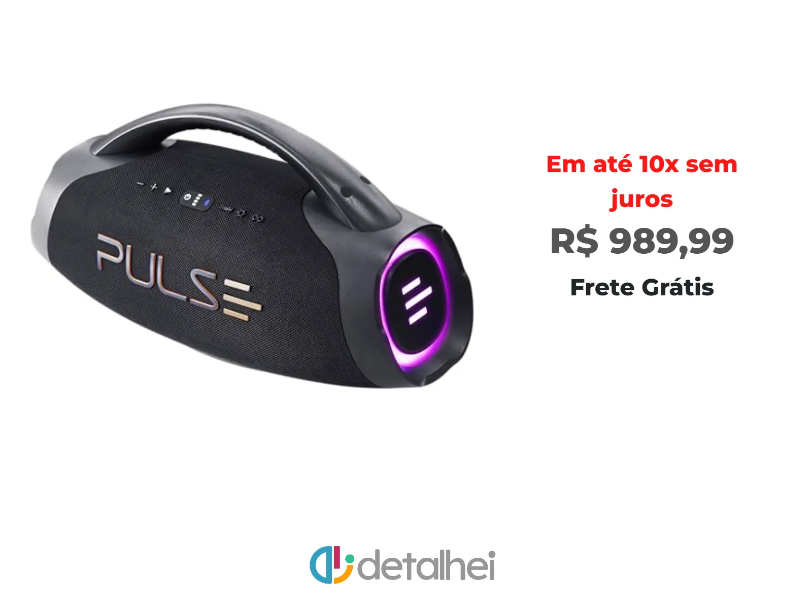 Foto do produto ❗Caixa de Som Bluetooth Pulse X Boombox 220W RMS, Resistente a Água e com Iluminação LED – SP626<br/>#Amazon: <a href="https://harpy.me/vXB0v2b6Bpj7" target="_blank" rel="nofollow">https://harpy.me/vXB0v2b6Bpj7</a>