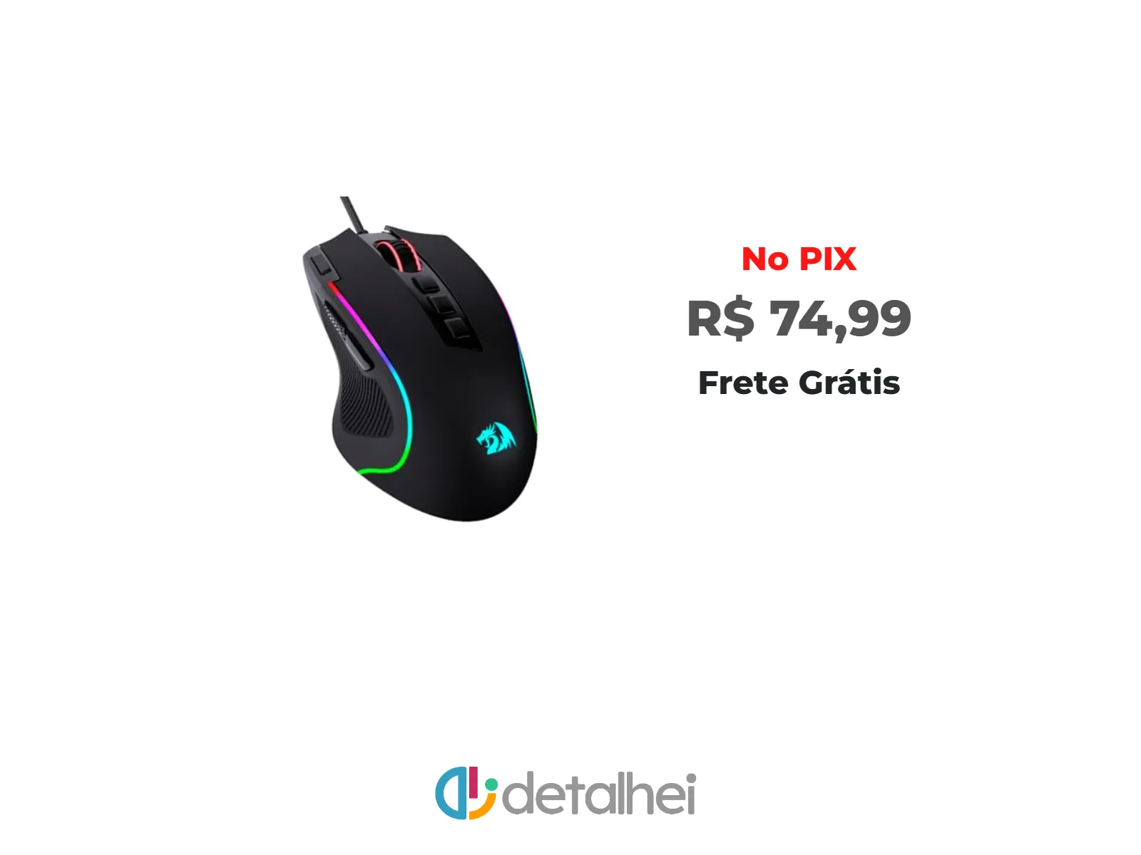 Foto do produto ❗Mouse Gamer Redragon Predator RGB M612-RGB, Preto<br/>#Amazon: <a href="https://harpy.me/OKkaVb_7uHzd" target="_blank" rel="nofollow">https://harpy.me/OKkaVb_7uHzd</a>