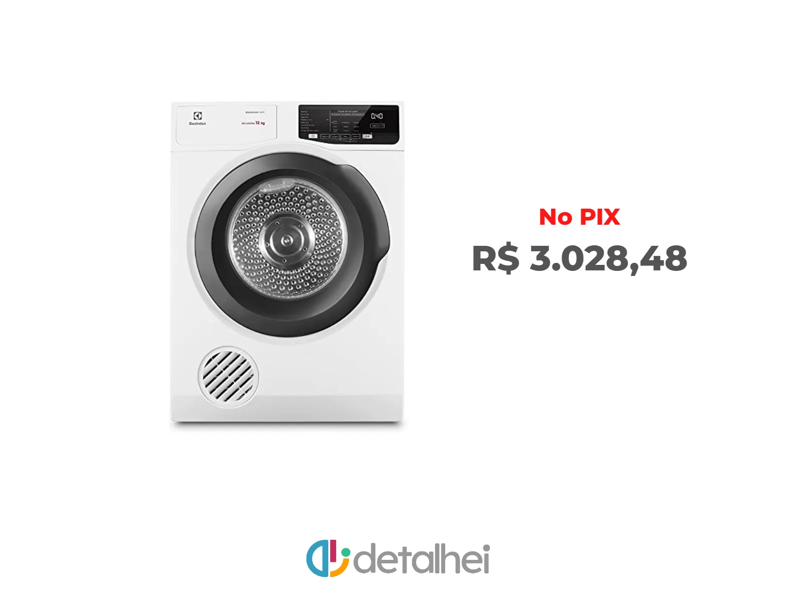 Foto do produto ❗Secadora de Roupas Electrolux 12Kg Branca Premium Care com Autosense (SFP12) 220V<br/>#Amazon: <a href="https://harpy.me/vMFc2BLUcE05" target="_blank" rel="nofollow">https://harpy.me/vMFc2BLUcE05</a>