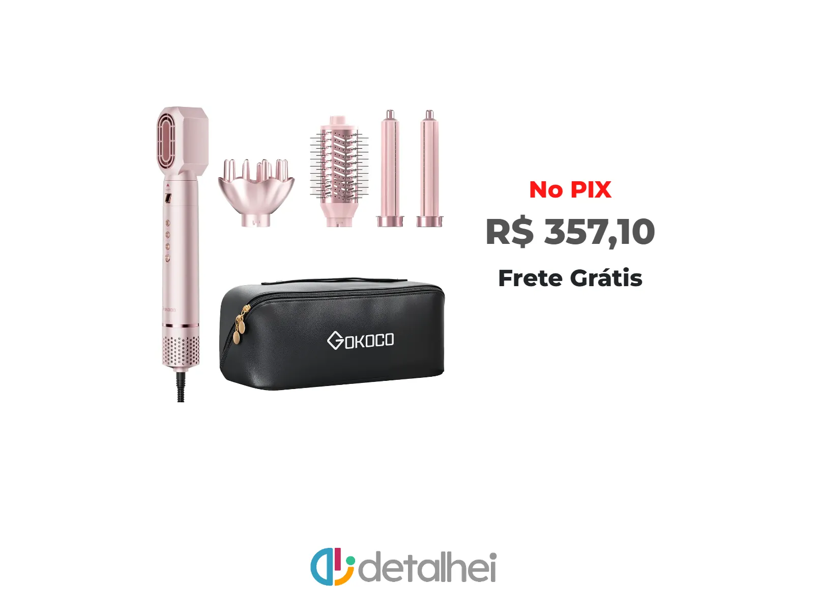Foto do produto ❗Secador De Cabelo Gd031 Com 5 Em 1 Escova Hot Air Styler<br/>#Mercado Livre: <a href="https://harpy.me/But3xrrVcy25" target="_blank" rel="nofollow">https://harpy.me/But3xrrVcy25</a>