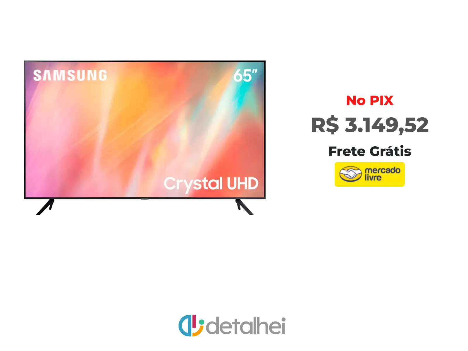 Foto do produto ❗Smart Tv Samsung Led 65 Lh65befh4ggxzd Led Crystal Processor 4k Uhd Tizen 110v/220v<br/>#Mercado Livre: <a href="https://harpy.me/ZWY6KtO3yEbA" target="_blank" rel="nofollow">https://harpy.me/ZWY6KtO3yEbA</a>