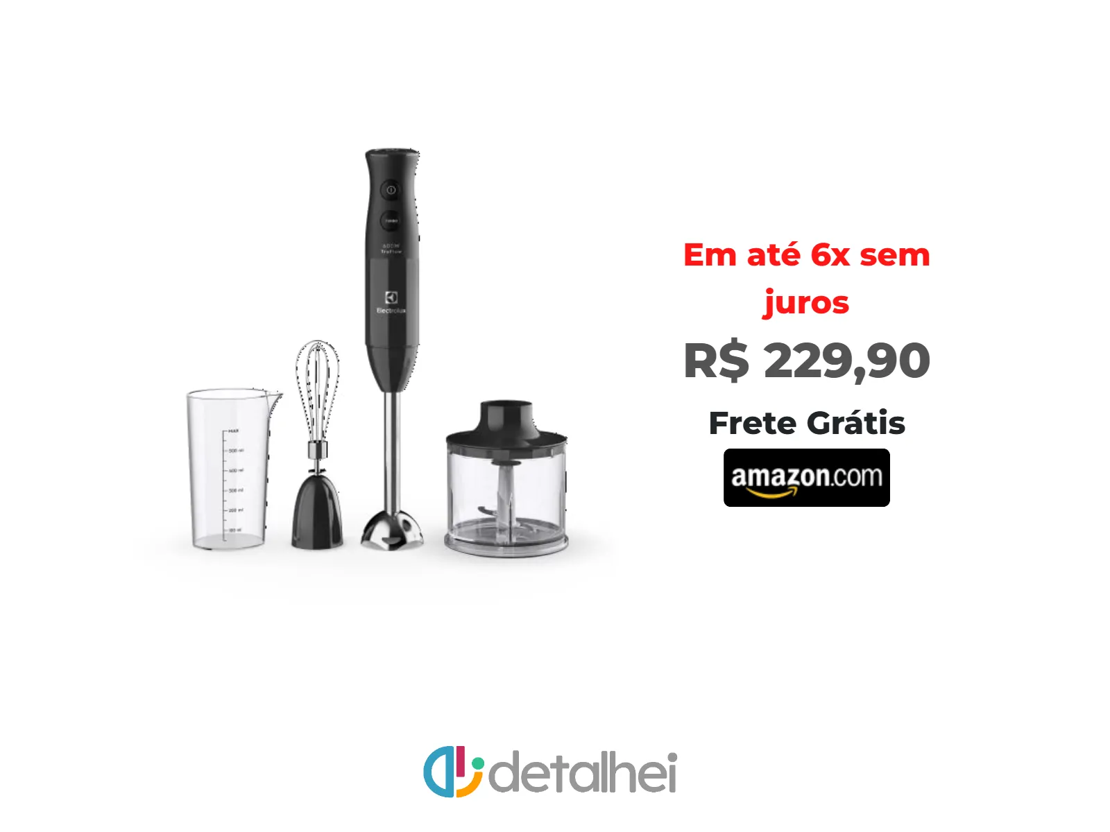 Foto do produto ❗Mixer 3 Em 1 Haste Inox 600 ml  220v - Electrolux<br/>#Amazon: <a href="https://harpy.me/M-80ikp0DEZc" target="_blank" rel="nofollow">https://harpy.me/M-80ikp0DEZc</a>