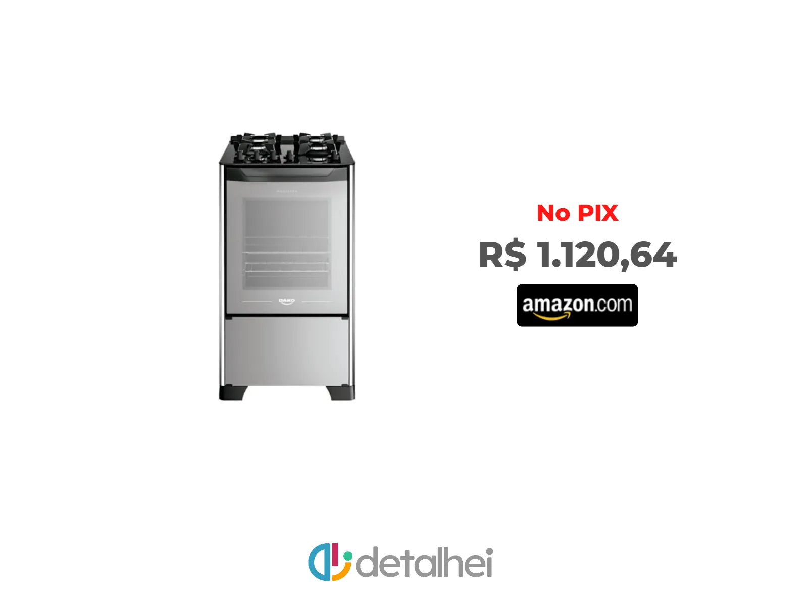 Foto do produto ❗Fogão 4 Bocas Dako Magister Style com Mesa de Vidro Bivolt - Espelhado<br/>#Amazon: <a href="https://harpy.me/Vy_ILOU_-iSo" target="_blank" rel="nofollow">https://harpy.me/Vy_ILOU_-iSo</a>