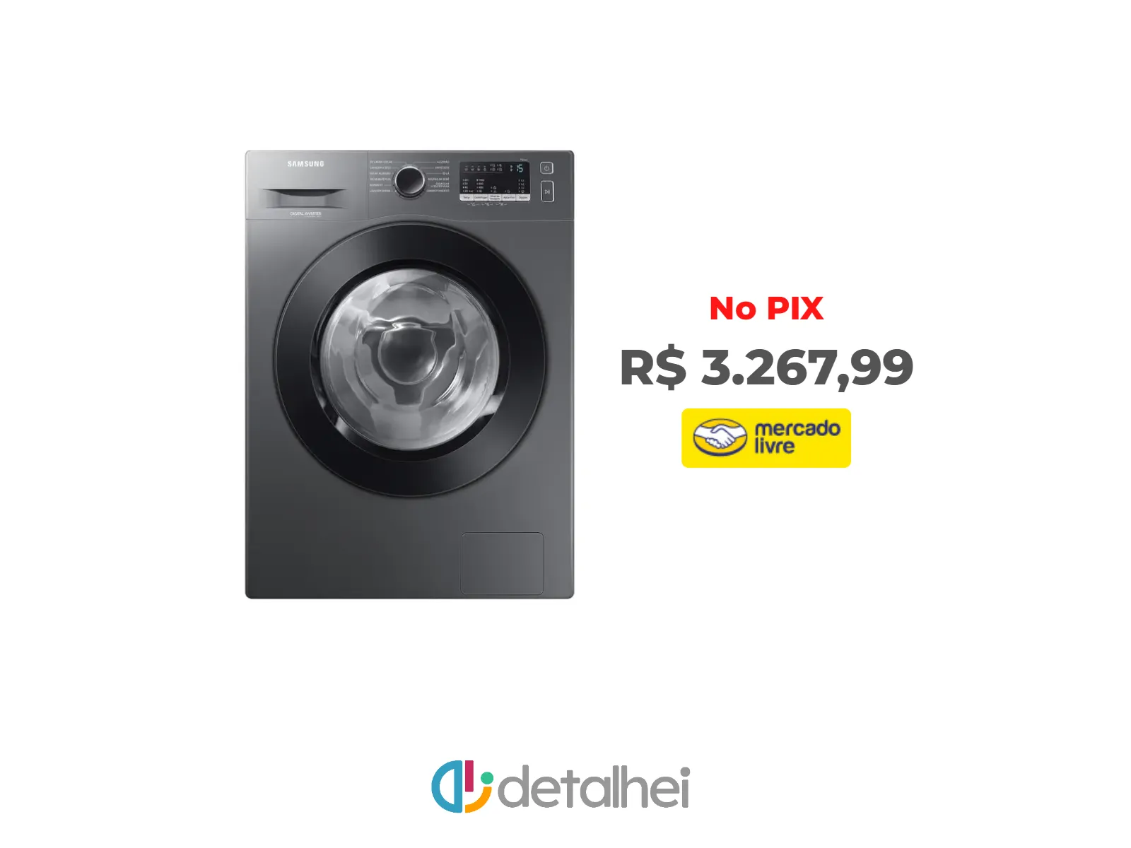 Foto do produto ❗Lava E Seca Samsung Wd11m Com Digital Inverter Inox 11kg Cor Inox look<br/>#Mercado Livre: <a href="https://harpy.me/QpC4xk_BEvlo" target="_blank" rel="nofollow">https://harpy.me/QpC4xk_BEvlo</a>