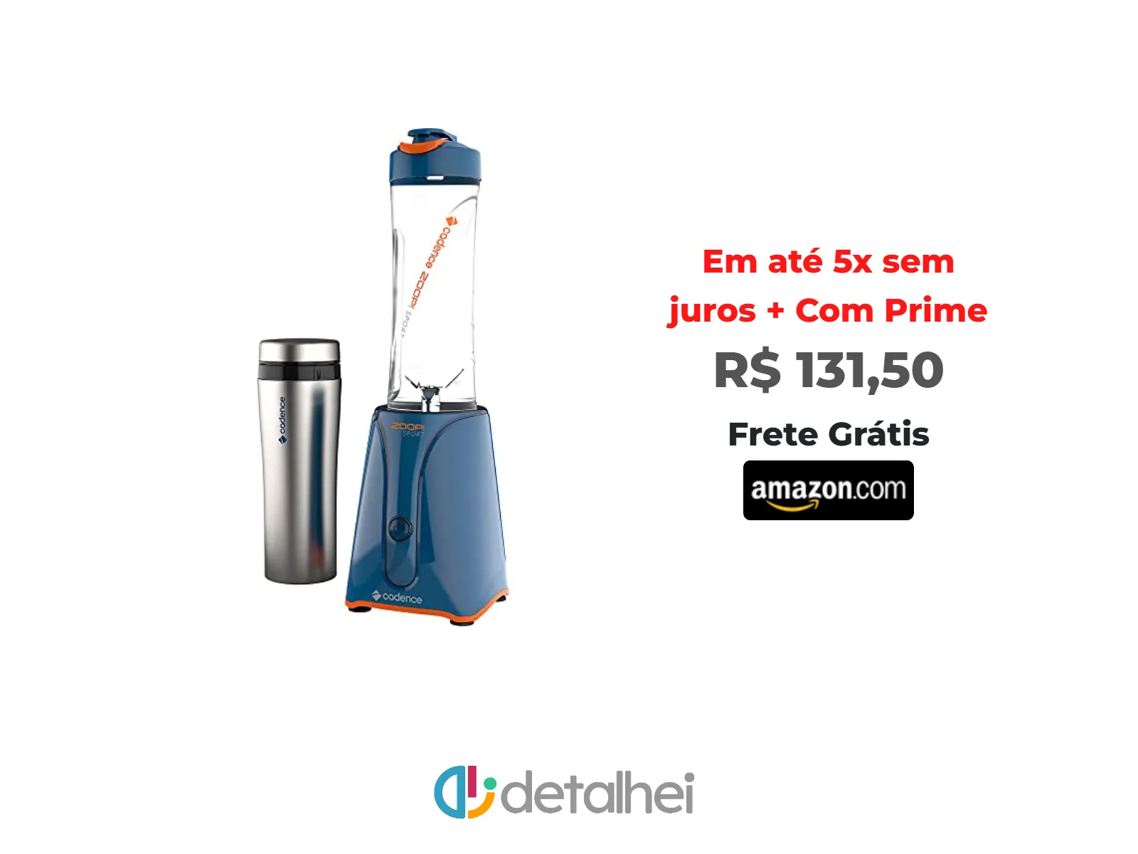 Foto do produto ❗Blender Zoop Sport Inox Cadence com 2 Jarras - 220V<br/>#Amazon: <a href="https://harpy.me/V3M2bHD0jds2" target="_blank" rel="nofollow">https://harpy.me/V3M2bHD0jds2</a>