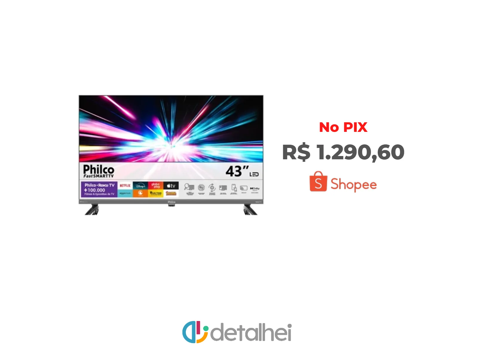 Foto do produto ❗Smart TV 43” Philco P43CRA Full HD Wi-Fi HDMI USB<br/>#Shopee: <a href="https://harpy.me/TZqr9jPAZp1S" target="_blank" rel="nofollow">https://harpy.me/TZqr9jPAZp1S</a>
