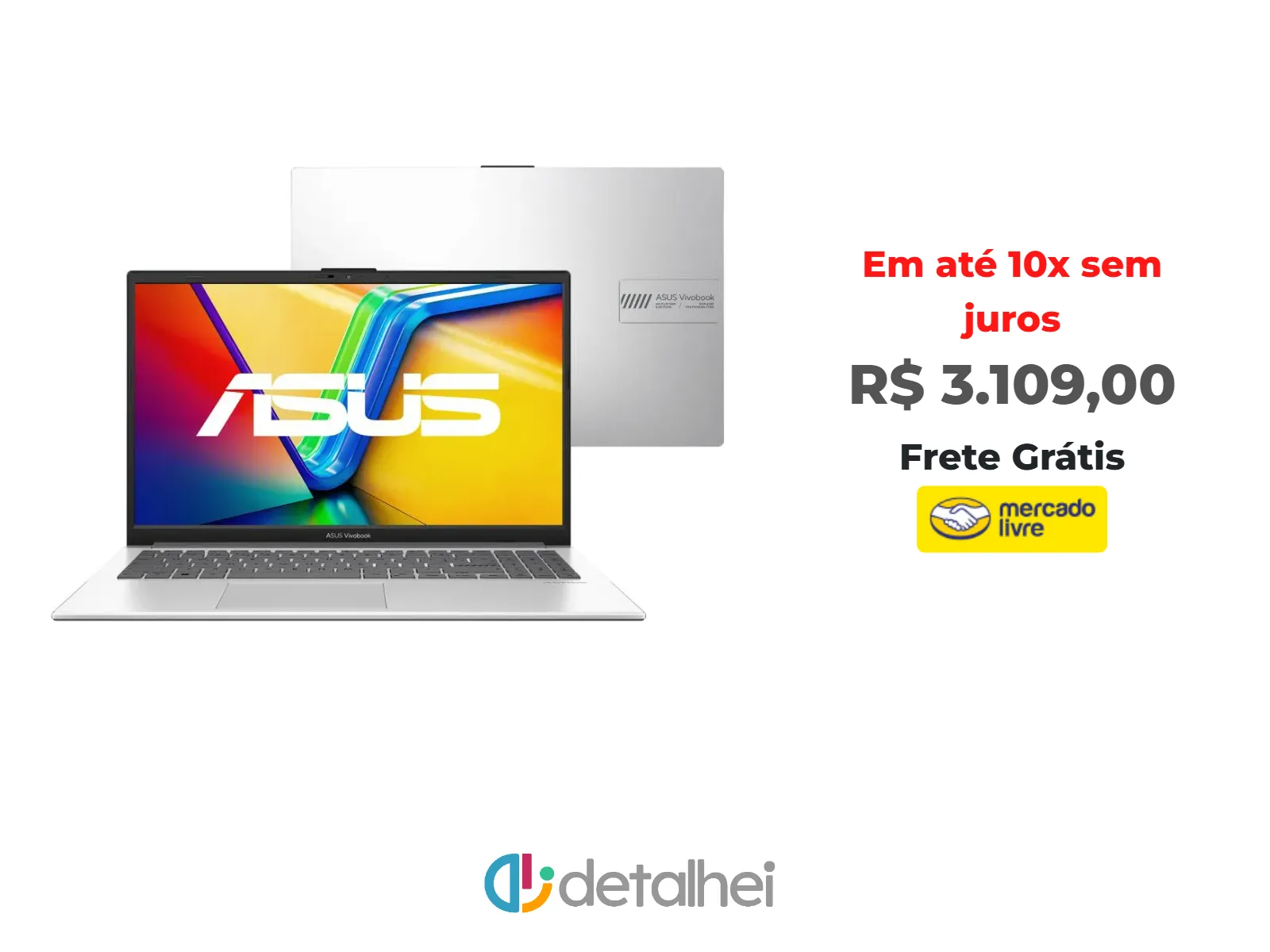 Foto do produto ❗Notebook ASUS Vivobook Go 15, Intel Core i3 N305, 8GB RAM, 512GB SSD<br/>#Mercado Livre: <a href="https://harpy.me/Tq0kmS7SimqZ" target="_blank" rel="nofollow">https://harpy.me/Tq0kmS7SimqZ</a>
