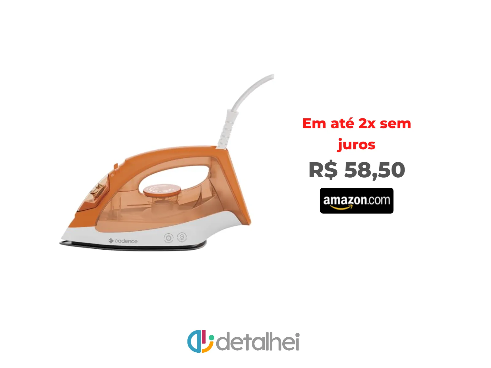 Foto do produto ❗Ferro de passar Cadence Vapor IRO210 Laranja 127V<br/>#Amazon: <a href="https://harpy.me/gVfjDTqefVYE" target="_blank" rel="nofollow">https://harpy.me/gVfjDTqefVYE</a>