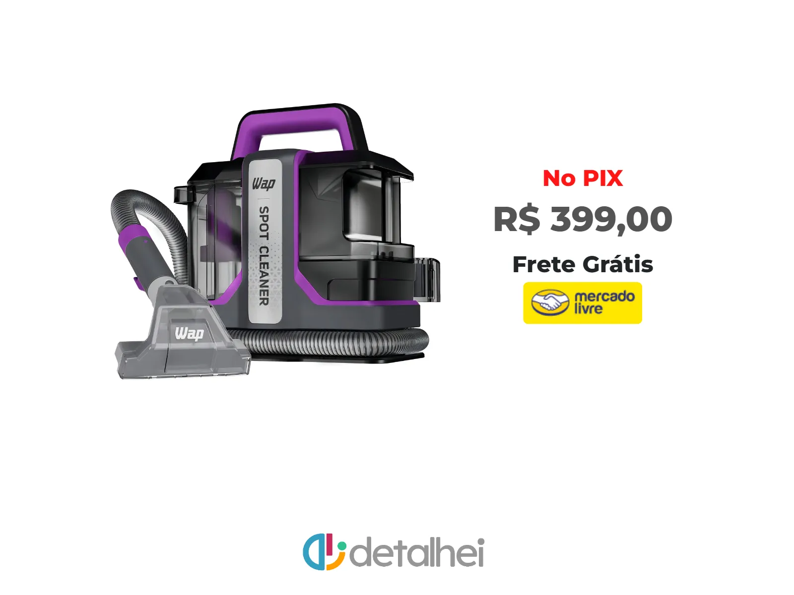 Foto do produto ❗Extratora de Sujeira Portátil WAP Spot Cleaner W3<br/>#Mercado Livre: <a href="https://harpy.me/lxqGozN-t5a8" target="_blank" rel="nofollow">https://harpy.me/lxqGozN-t5a8</a>