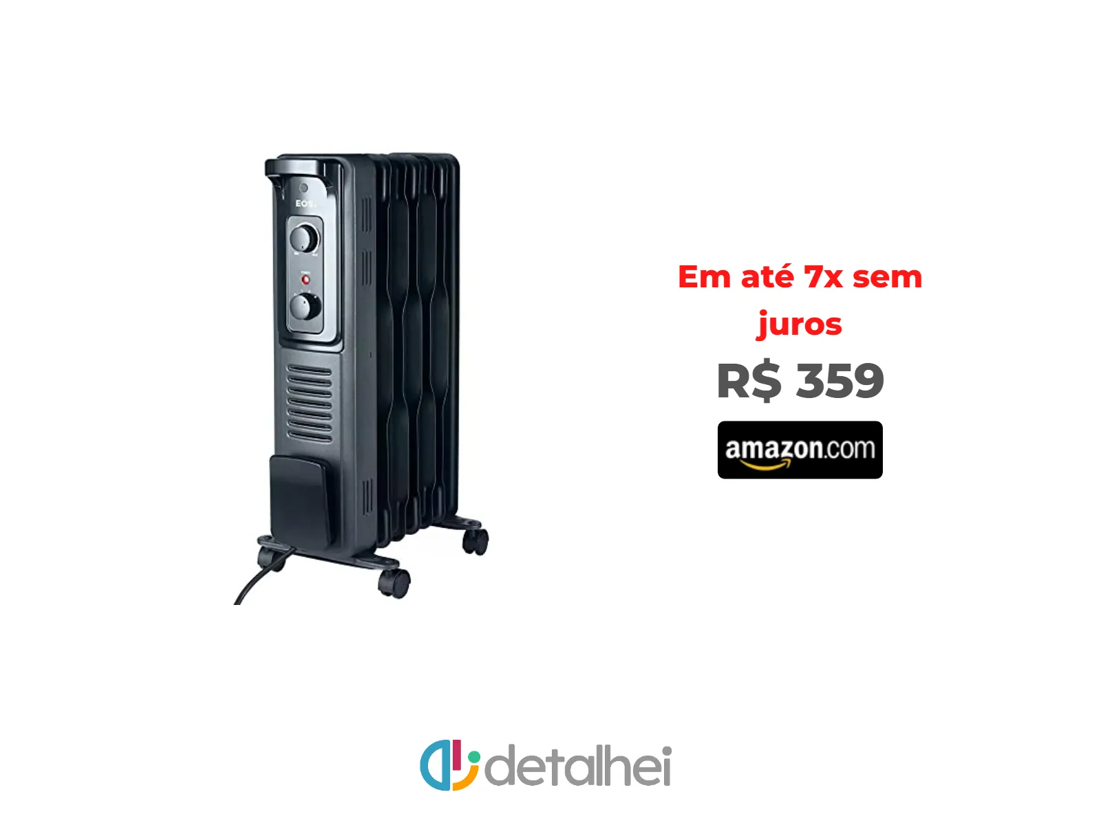 Foto do produto ❗Aquecedor Elétrico a óleo EOS Comfort Heat 1500W EAQ02O 110V<br/>#Amazon: <a href="https://harpy.me/I9eCaThjqtvx" target="_blank" rel="nofollow">https://harpy.me/I9eCaThjqtvx</a>