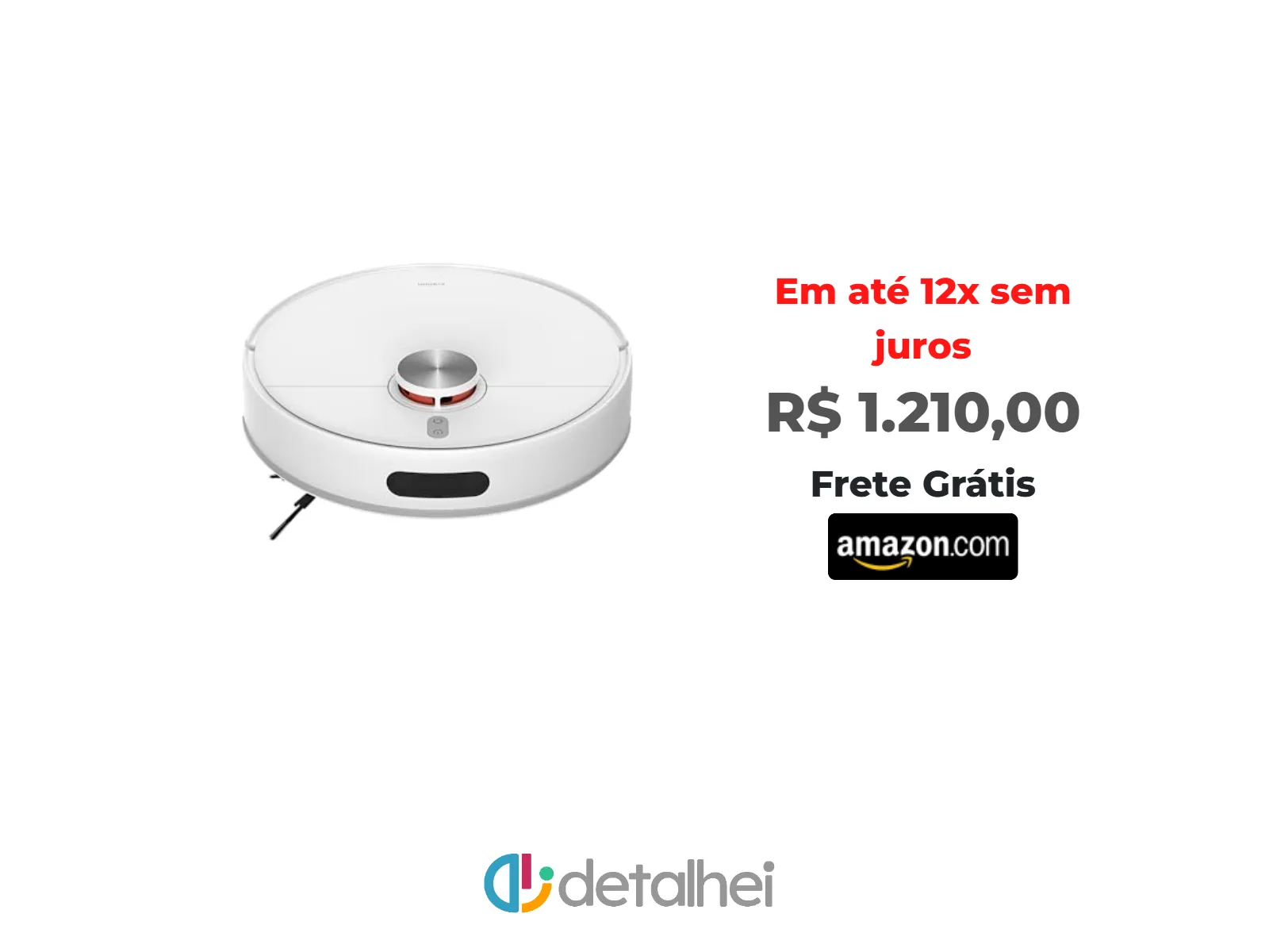 Foto do produto ❗ROBÔ ASPIRADOR DE PÓ INTELIGENTE S40C XIAOMI, BRANCO (XM865BRA)<br/>#Amazon: <a href="https://harpy.me/SC1L6iLsRubh" target="_blank" rel="nofollow">https://harpy.me/SC1L6iLsRubh</a>