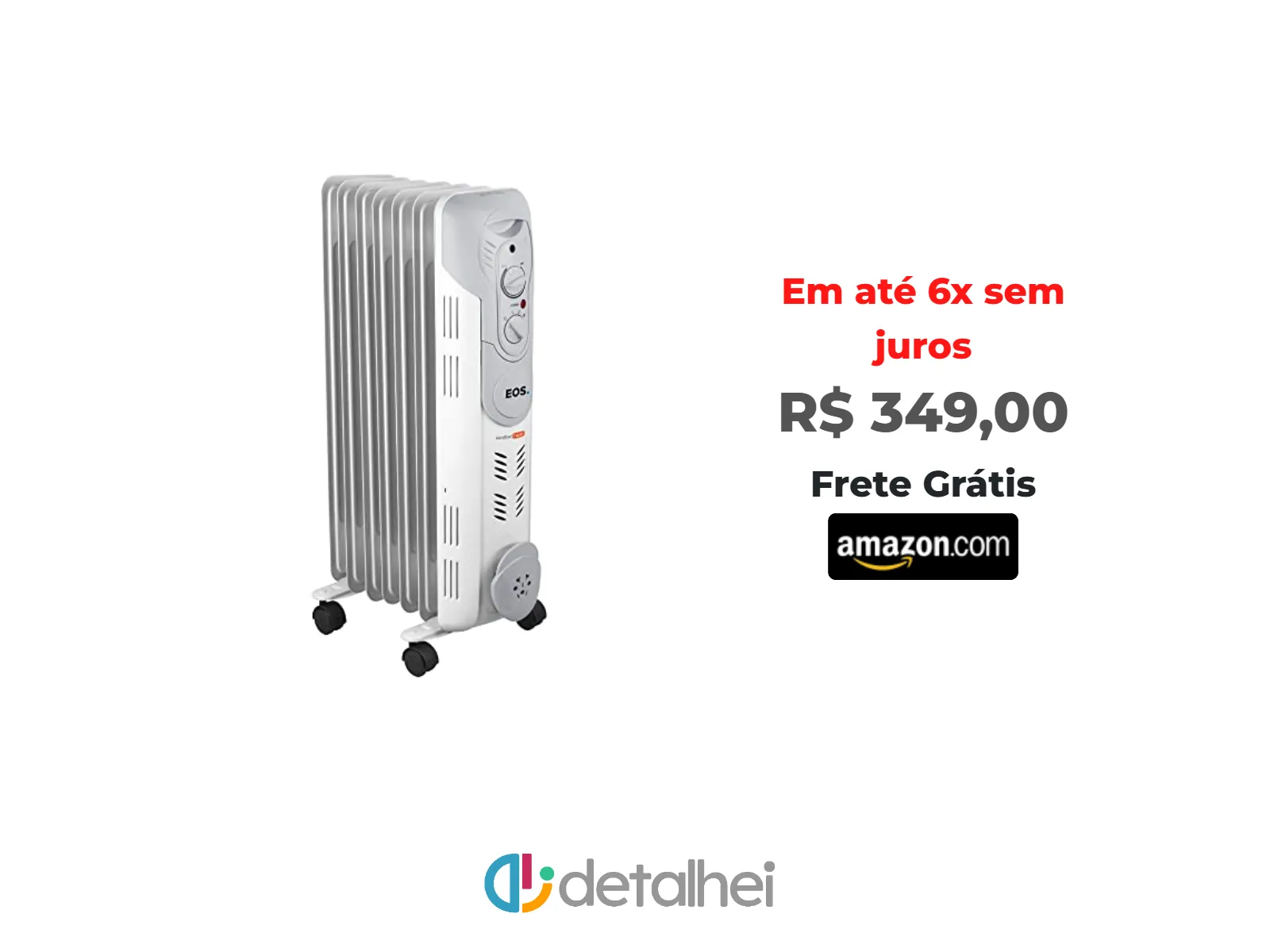Foto do produto ❗Aquecedor Elétrico a Óleo EOS Comfort Heat 1500W 110V<br/>#Amazon: <a href="https://harpy.me/rq3bI90xlZrp" target="_blank" rel="nofollow">https://harpy.me/rq3bI90xlZrp</a>