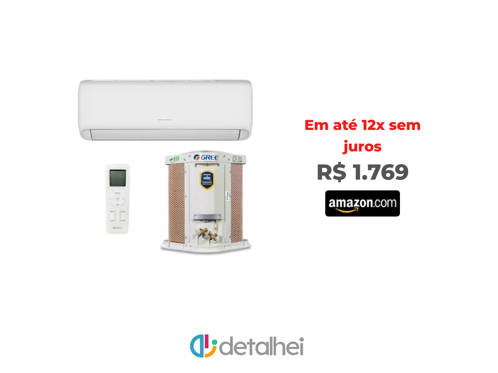 Foto do produto ❗Ar-condicionado Split 9.000BTUs Gree Inverter Quente e Frio GWH09ATA-D6DNA2C<br/>#Amazon: <a href="https://harpy.me/o3HEazIhpdj3" target="_blank" rel="nofollow">https://harpy.me/o3HEazIhpdj3</a>