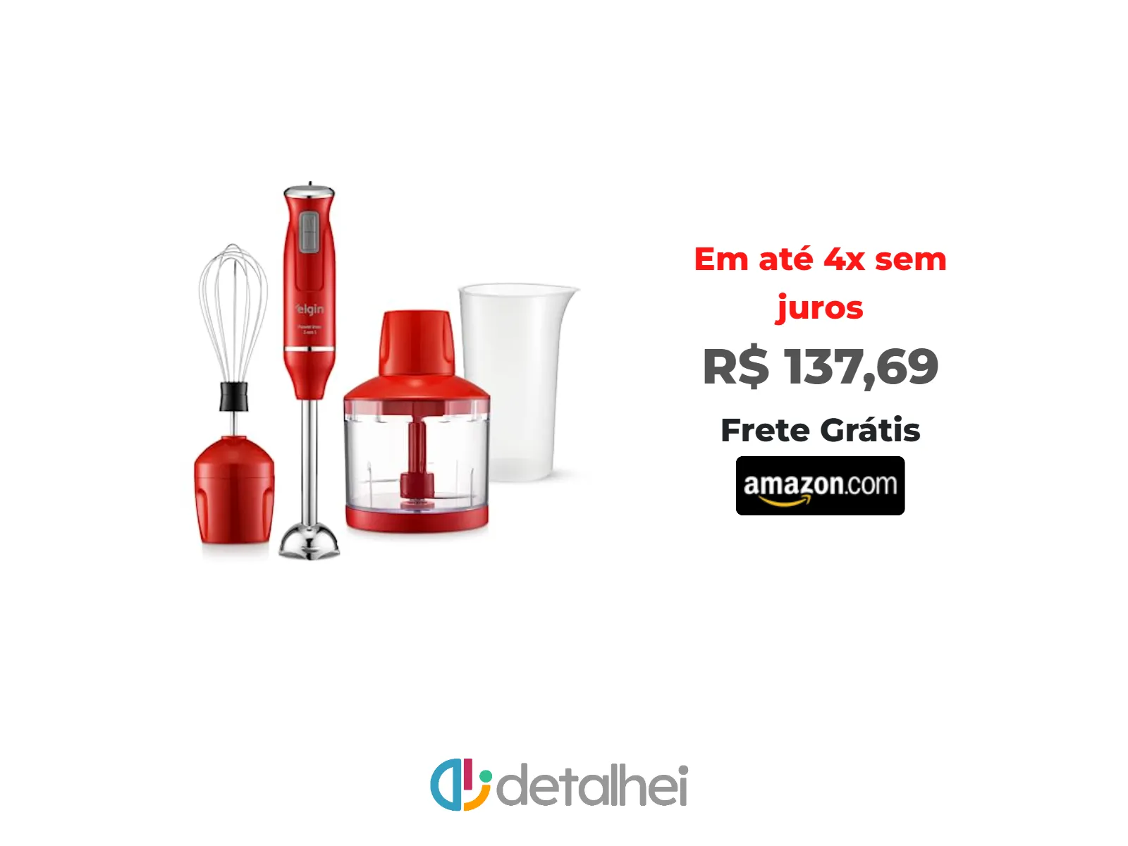 Foto do produto ❗Mixer Power Inox 3 em 1 600W Elgin Vermelho 110V<br/>#Amazon: <a href="https://harpy.me/A767vlSox6kb" target="_blank" rel="nofollow">https://harpy.me/A767vlSox6kb</a>
