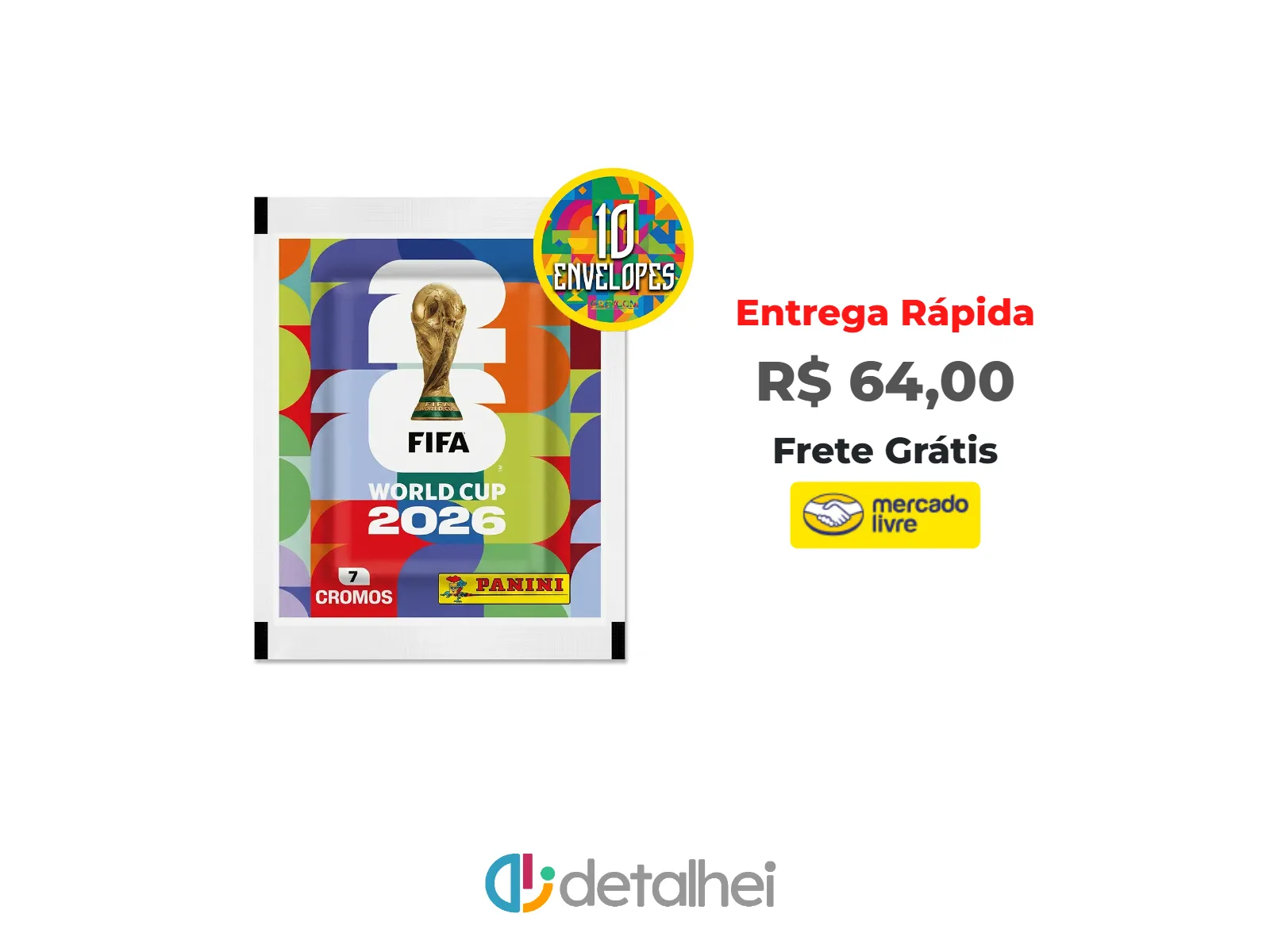 Foto do produto ❗Kit 70 Figurinhas Do Álbum Copa Do Mundo 2026 Pronta Entrega<br/>#Mercado Livre: <a href="https://harpy.me/kv3ulCCcxOUi" target="_blank" rel="nofollow">https://harpy.me/kv3ulCCcxOUi</a>