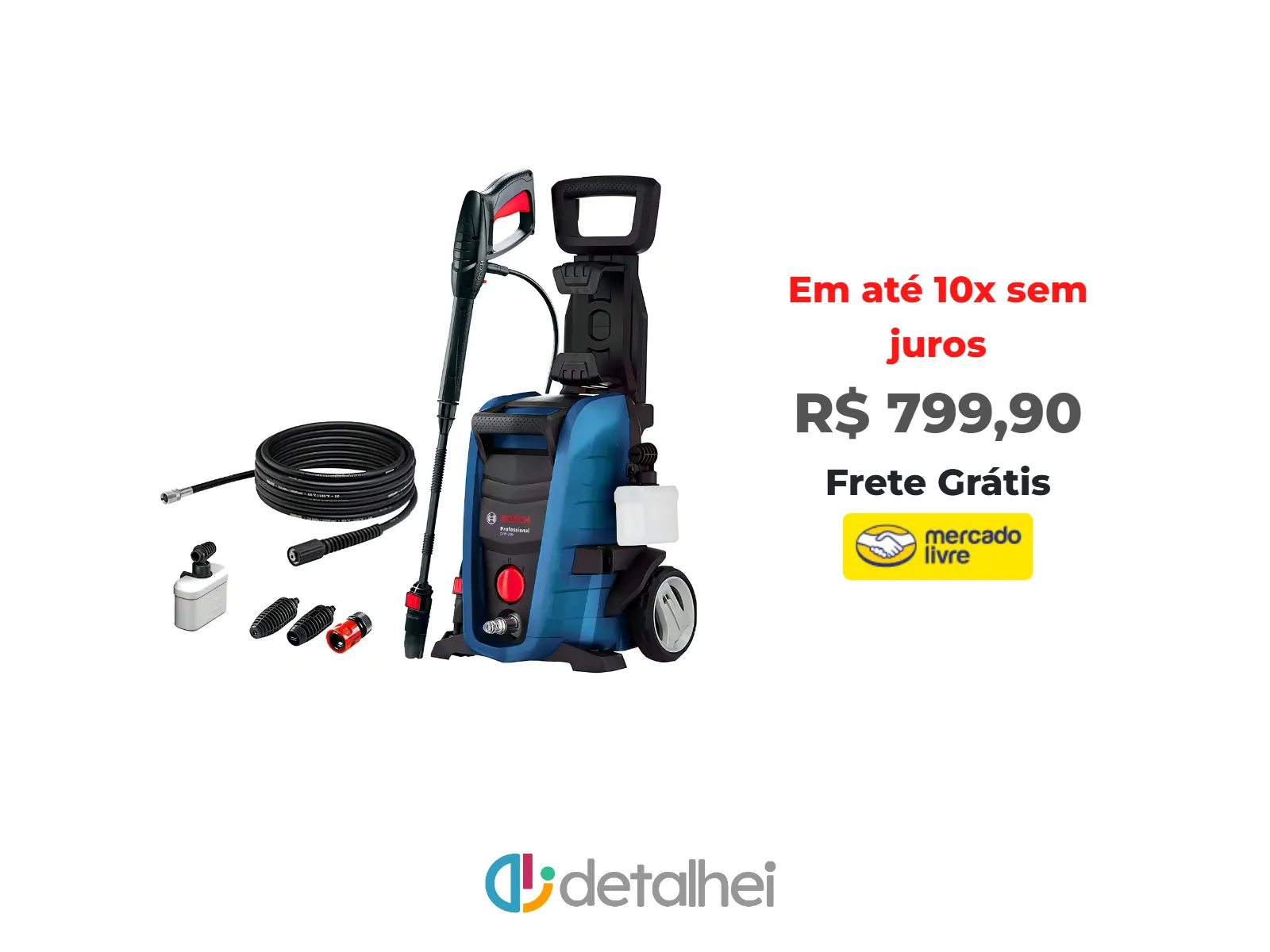 Foto do produto ❗Lavadora de alta pressão Bosch GHP 200 1700W 2000 PSI com acessórios<br/>#Mercado Livre: <a href="https://harpy.me/75C_r8nj3B7n" target="_blank" rel="nofollow">https://harpy.me/75C_r8nj3B7n</a>