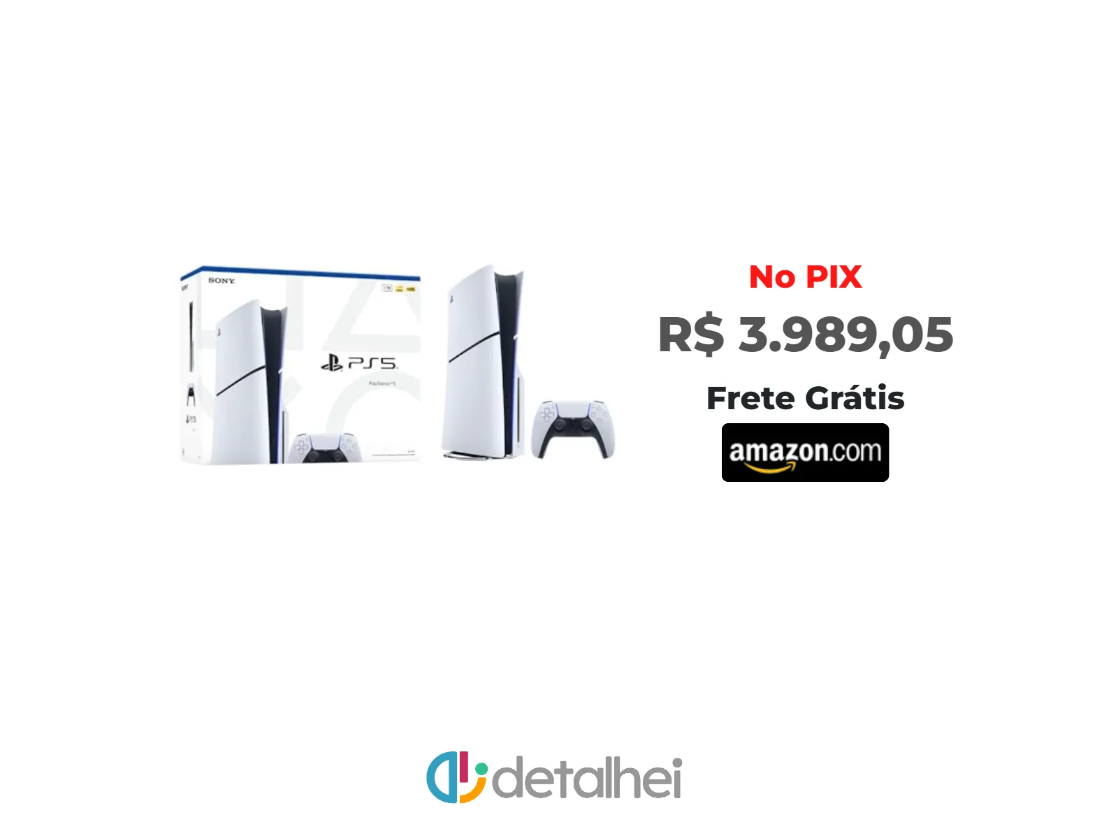 Foto do produto ❗PlayStation 5 Slim Disk 1TB 1 Controle Branco Sony<br/>#Amazon: <a href="https://harpy.me/rbCa2i4OqJ86" target="_blank" rel="nofollow">https://harpy.me/rbCa2i4OqJ86</a>