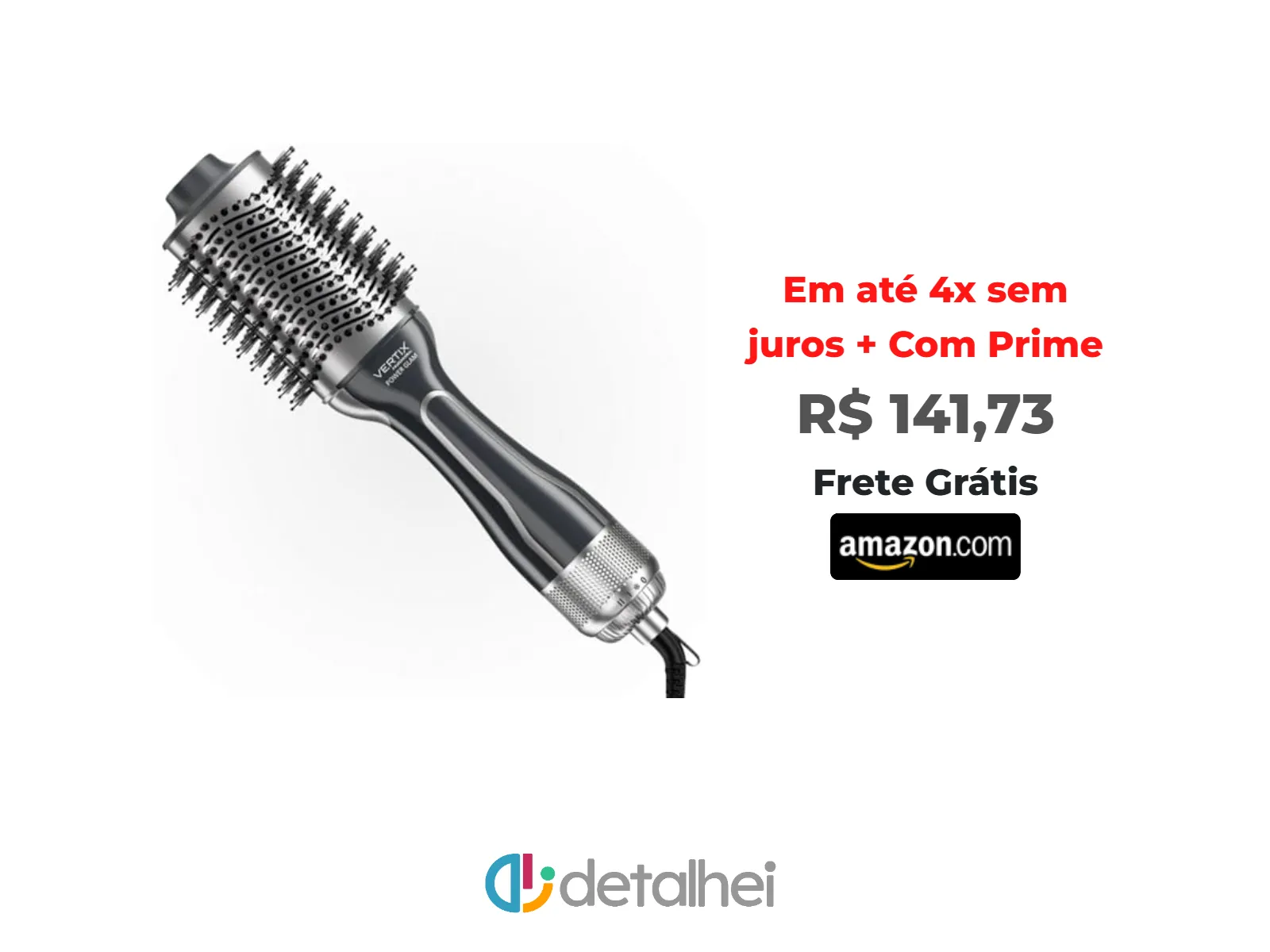 Foto do produto ❗Oferta Prime Day - Vertix Power Glam Escova Secadora Bivolt<br/>#Amazon: <a href="https://harpy.me/4YA0hsLtW36t" target="_blank" rel="nofollow">https://harpy.me/4YA0hsLtW36t</a>