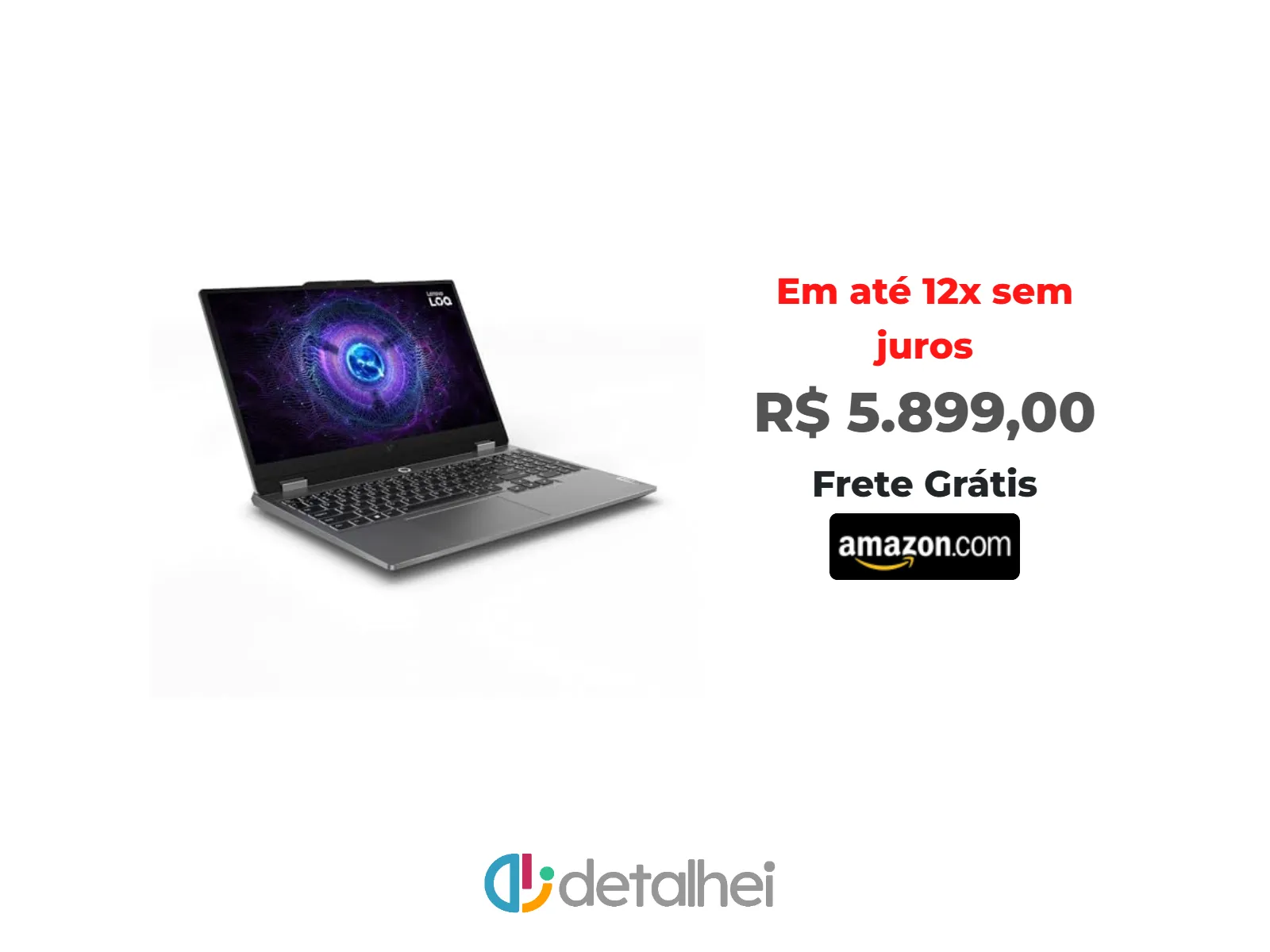 Foto do produto ❗Notebook Gamer Lenovo Loq 15irx9, 15.6" Full Hd 144hz, Intel Core I5-13450hx, 16gb, 512gb Ssd, Nvidia Rtx 4050, Linux - 83khs00300<br/>#Amazon: <a href="https://harpy.me/I31_VpKI9Lbm" target="_blank" rel="nofollow">https://harpy.me/I31_VpKI9Lbm</a>