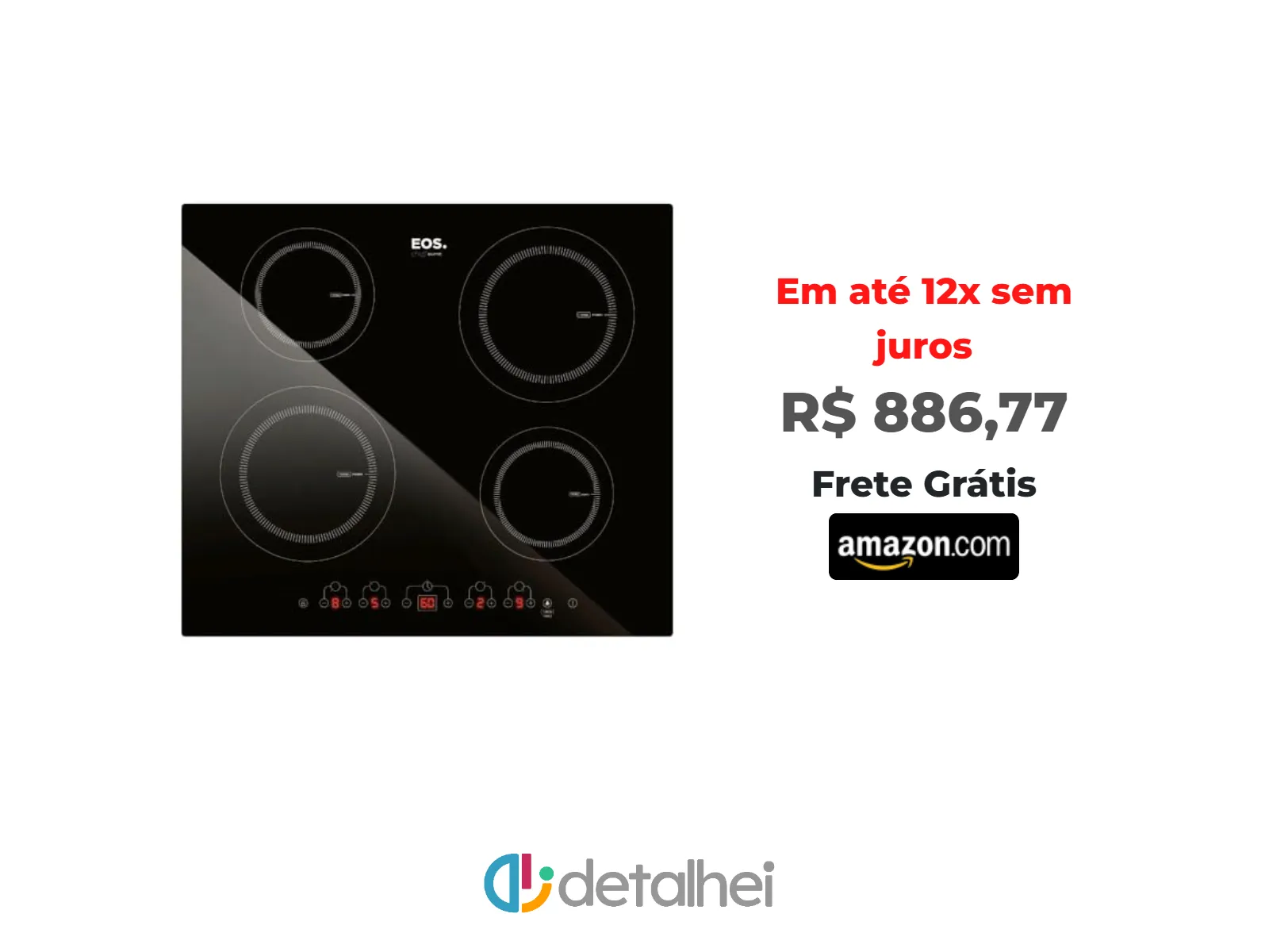 Foto do produto ❗Cooktop de Indução Quatro Bocas Eos Eci04ep 220v<br/>#Amazon: <a href="https://harpy.me/35Fi28BbsGxO" target="_blank" rel="nofollow">https://harpy.me/35Fi28BbsGxO</a>