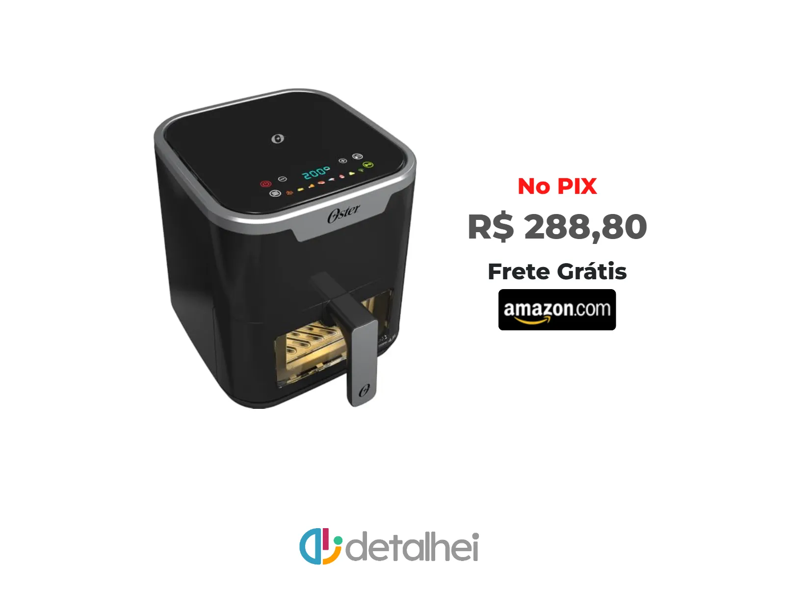 Foto do produto ❗Oster Fritadeira Digital Touch Oster 4,5L com Visor Transparente - 220V<br/>#Amazon: <a href="https://harpy.me/nbx2_KKGqLyI" target="_blank" rel="nofollow">https://harpy.me/nbx2_KKGqLyI</a>