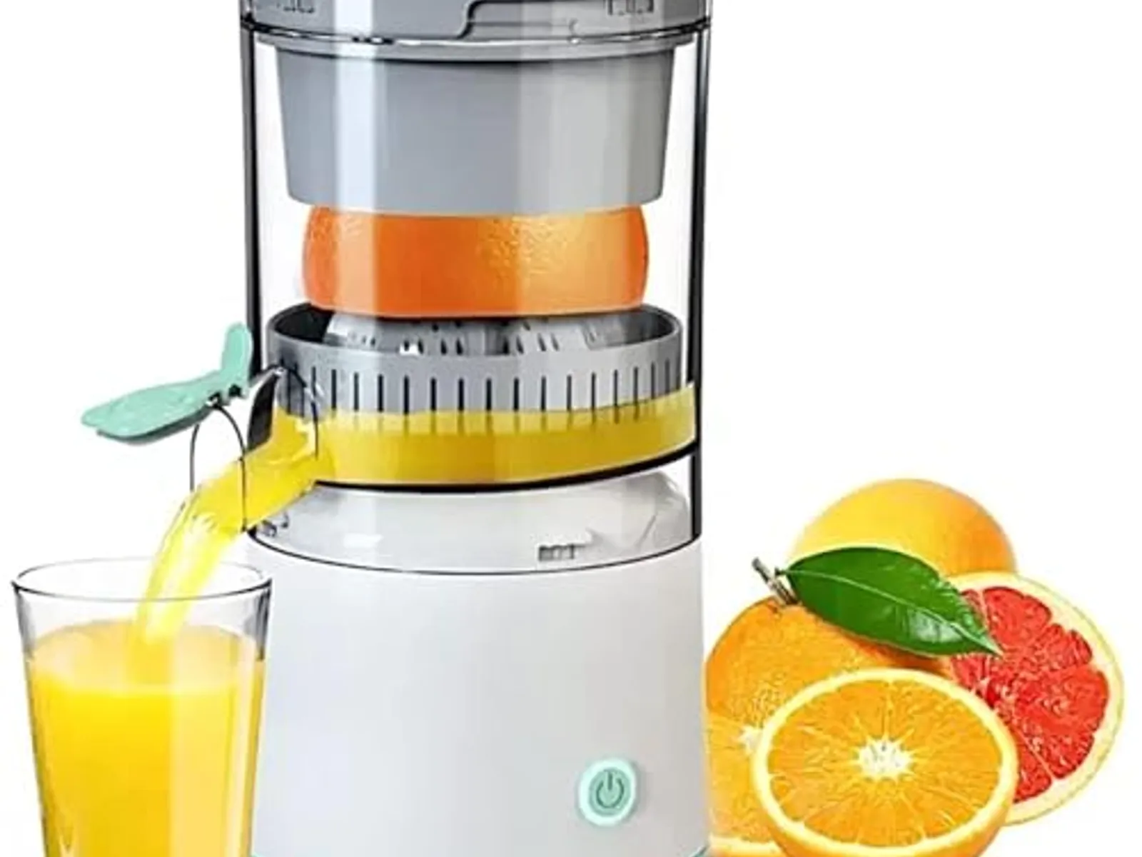 Foto do produto ❗SYNYEY Espremedor Automático Elétrico, Espremedor de Suco de Frutas Fácil de Limpar, Adequado para Todas as Frutas Cítricas<br/>#Amazon: <a href="https://harpy.me/V4ZPt5bXZIty" target="_blank" rel="nofollow">https://harpy.me/V4ZPt5bXZIty</a>