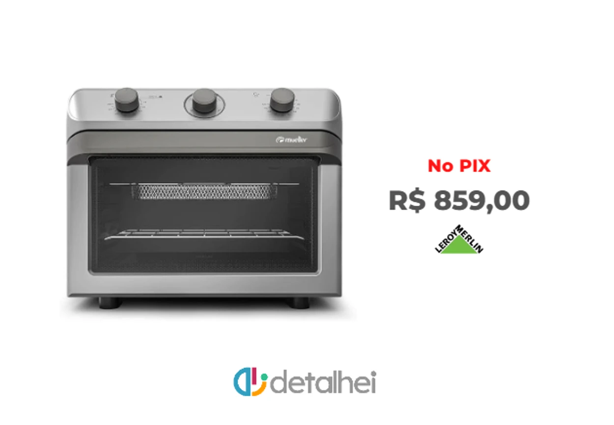Foto do produto ❗Air Forno Elétrico Mueller Mfb35g 35l<br/>#Leroy Merlin: <a href="https://harpy.me/Pqf8RtY60ol7" target="_blank" rel="nofollow">https://harpy.me/Pqf8RtY60ol7</a>