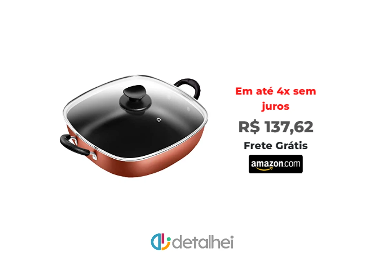 Foto do produto ❗Frigideira Wok Quadrada 2 Alças N°29 Antiaderente Cobre Patolux<br/>#Amazon: <a href="https://harpy.me/47rY1pbGCkVl" target="_blank" rel="nofollow">https://harpy.me/47rY1pbGCkVl</a>