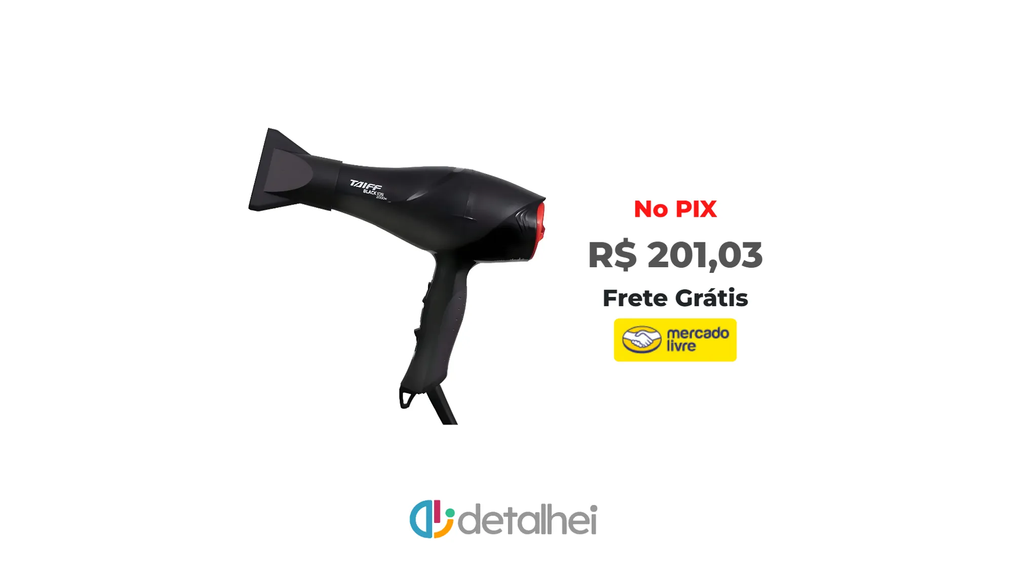 Foto do produto ❗Taiff Profissional Black Ion Secador De Cabelo 2000 Watts<br/>#Mercado Livre: <a href="https://harpy.me/2w59y7vzFD_L" target="_blank" rel="nofollow">https://harpy.me/2w59y7vzFD_L</a>