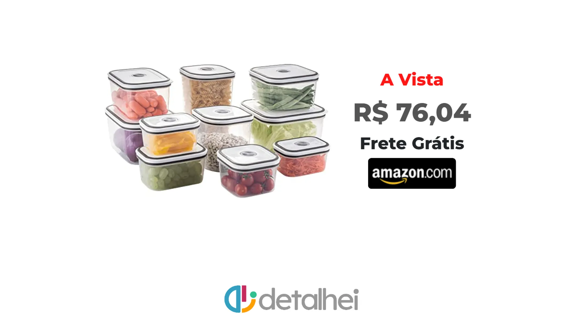 Foto do produto ❗Electrolux - Kit Potes de Plástico Hermético, 10 unidades<br/>#Amazon: <a href="https://harpy.me/vkcJY0XUvGGR" target="_blank" rel="nofollow">https://harpy.me/vkcJY0XUvGGR</a>