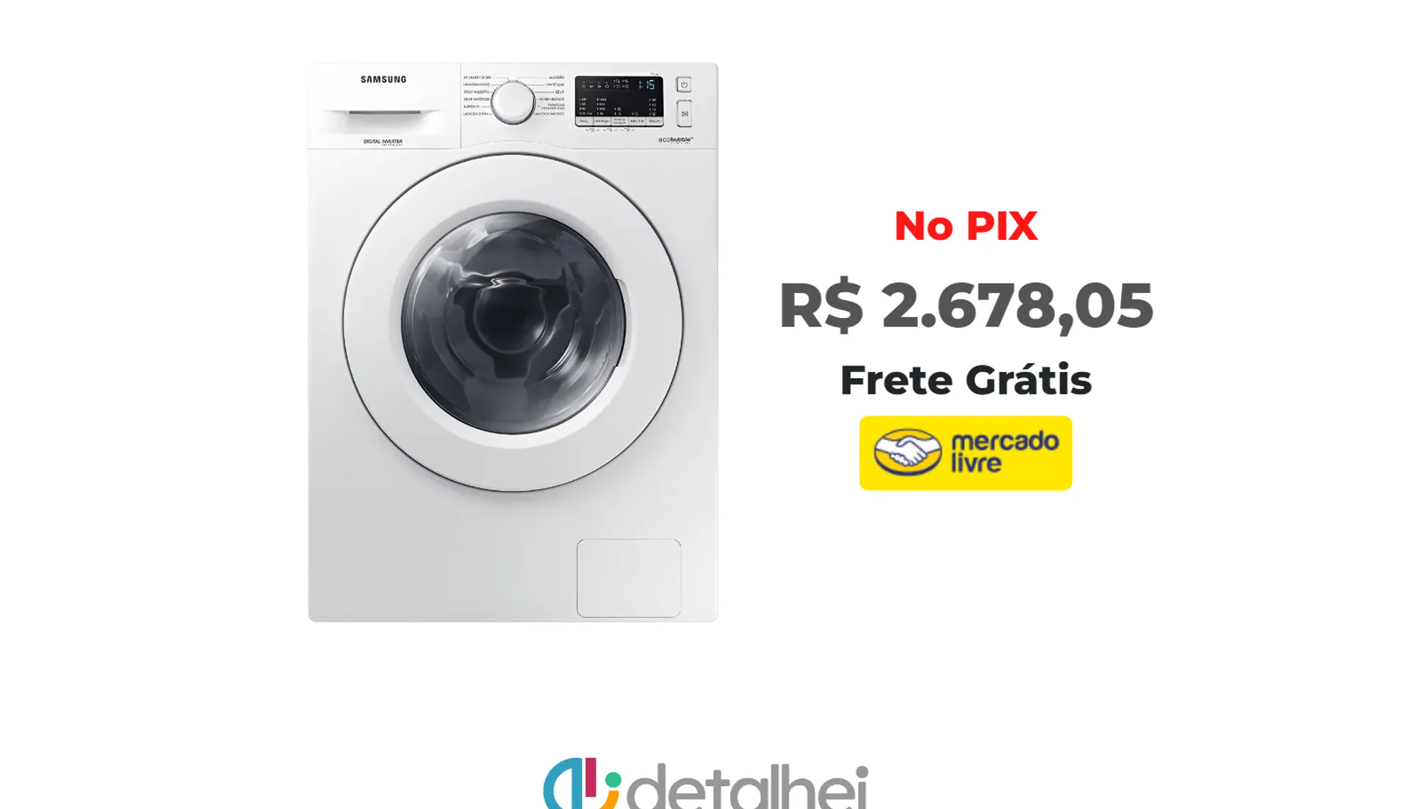 Foto do produto ❗Samsung WD10M Lava e Seca digital inverter cor branco WD10M4453MW/AZ<br/>#Mercado Livre: <a href="https://harpy.me/zRmaoaPrLd_W" target="_blank" rel="nofollow">https://harpy.me/zRmaoaPrLd_W</a>