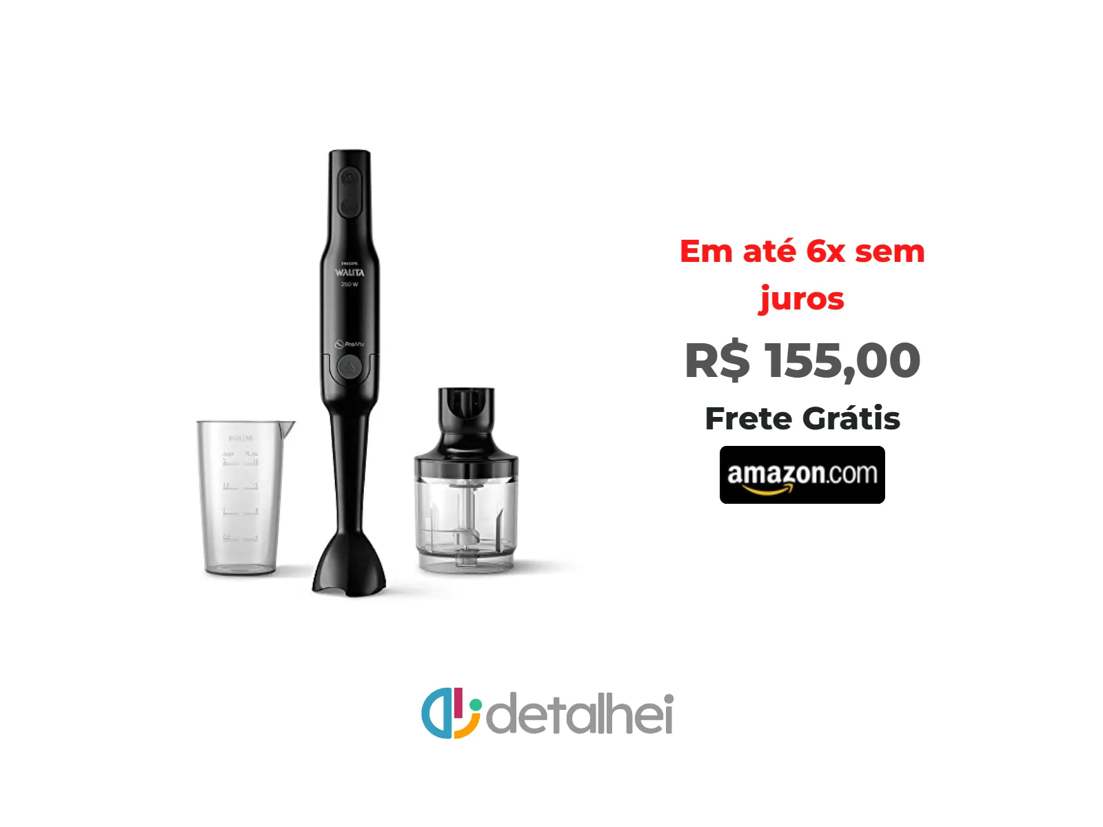 Foto do produto ❗Mixer Daily RI2532, Preto, 220v, Philips Walita<br/>#Amazon: <a href="https://harpy.me/7-eqYI3JAzYI" target="_blank" rel="nofollow">https://harpy.me/7-eqYI3JAzYI</a>