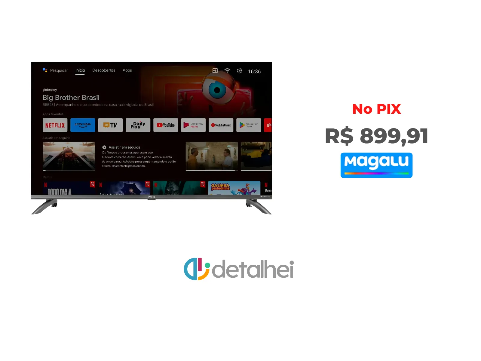 Foto do produto ❗Smart TV 39" Philco LED Android Borda Infinita PTV39M9GACGB<br/>#Magazine Luiza: <a href="https://harpy.me/kbrwnOzY8He5" target="_blank" rel="nofollow">https://harpy.me/kbrwnOzY8He5</a>