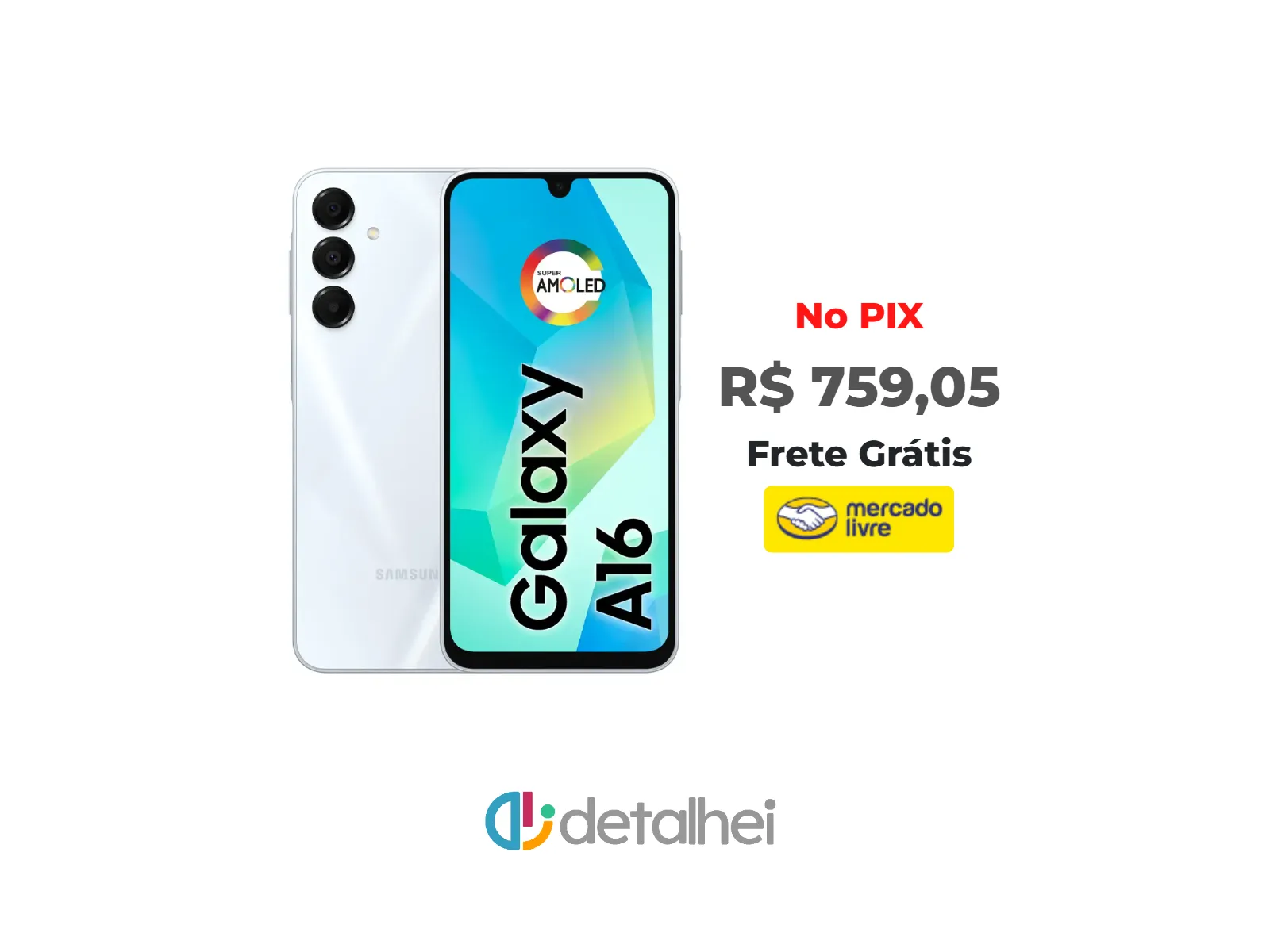 Foto do produto ❗Celular Samsung Galaxy A16 128gb 4gb Ram<br/>#Mercado Livre: <a href="https://harpy.me/y8OBuHZ5T4O-" target="_blank" rel="nofollow">https://harpy.me/y8OBuHZ5T4O-</a>