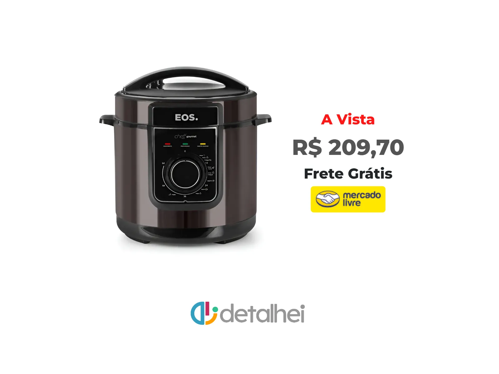 Foto do produto ❗Panela De Pressão Elétrica 5l Eos Multicooker Titanium Epp50mt<br/>#Mercado Livre: <a href="https://harpy.me/QWXT1imj1Ze2" target="_blank" rel="nofollow">https://harpy.me/QWXT1imj1Ze2</a>