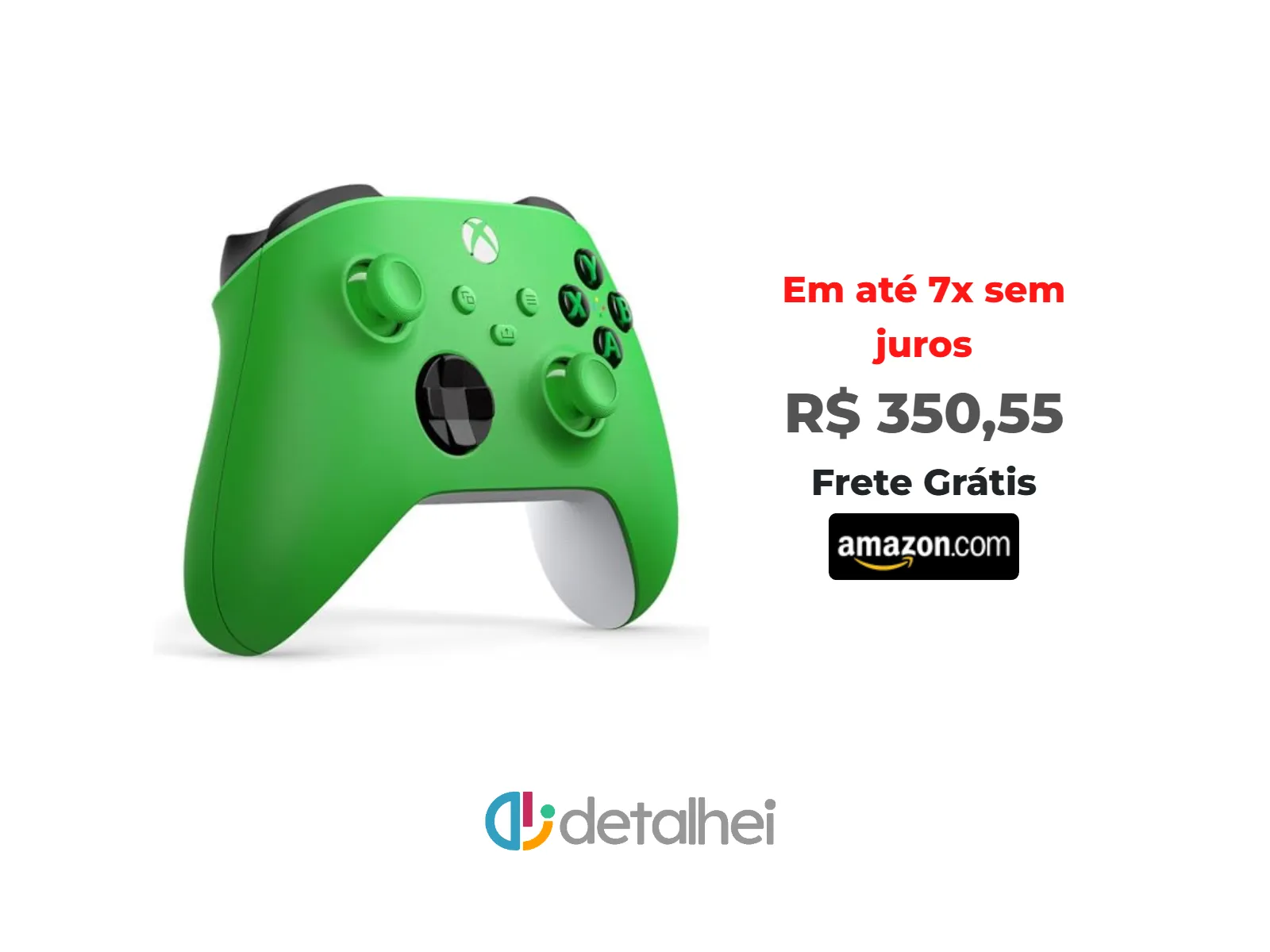 Foto do produto ❗CONTROLE SEM FIO XBOX - VELOCITY GREEN<br/>#Amazon: <a href="https://harpy.me/6VbrHlaOPnyv" target="_blank" rel="nofollow">https://harpy.me/6VbrHlaOPnyv</a>