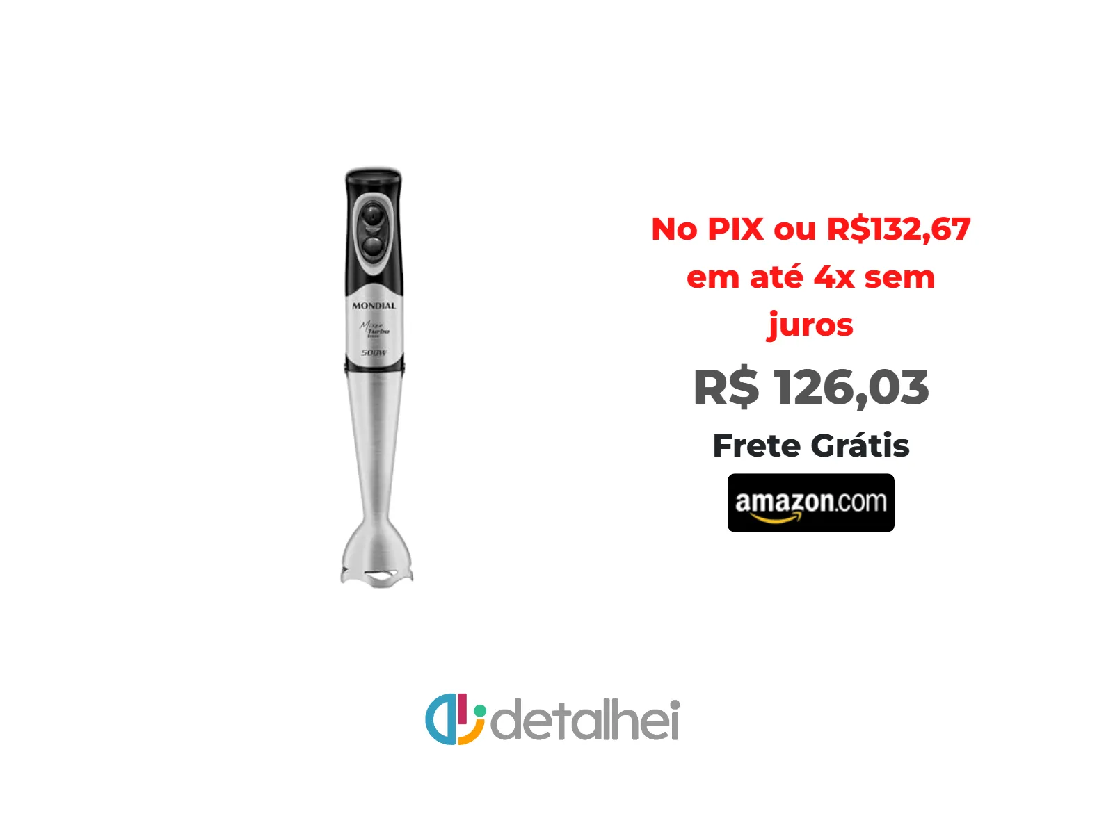 Foto do produto ❗Mixer Turbo Inox, Mondial, Preto/Inox, 500W, 220V - M-16-BI<br/>#Amazon: <a href="https://harpy.me/nVNk_rYy2LK5" target="_blank" rel="nofollow">https://harpy.me/nVNk_rYy2LK5</a>