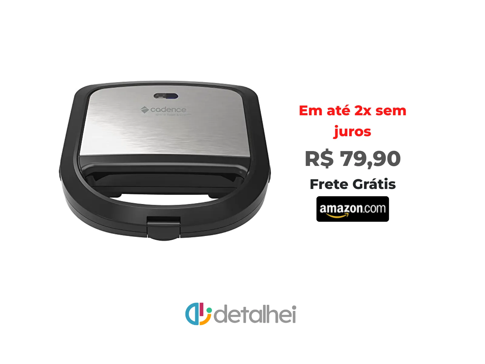 Foto do produto ❗Sanduicheira Cadence Com Inox 220V - SAN615, Modelo: SAN615-220V<br/>#Amazon: <a href="https://harpy.me/BZe2CbqEWS6d" target="_blank" rel="nofollow">https://harpy.me/BZe2CbqEWS6d</a>