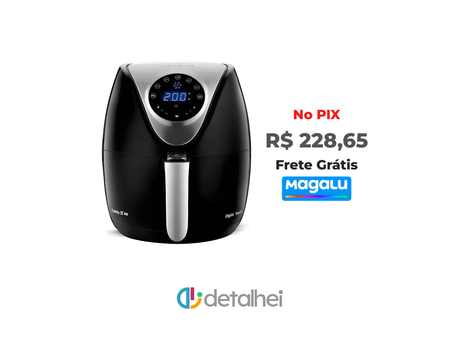 Foto do produto ❗Fritadeira Elétrica Family Iv Af-30-di 3,5l 1500w Mondial Cor Preto 110V<br/>#Magazine Luiza: <a href="https://harpy.me/kHSEALZMrvsk" target="_blank" rel="nofollow">https://harpy.me/kHSEALZMrvsk</a>