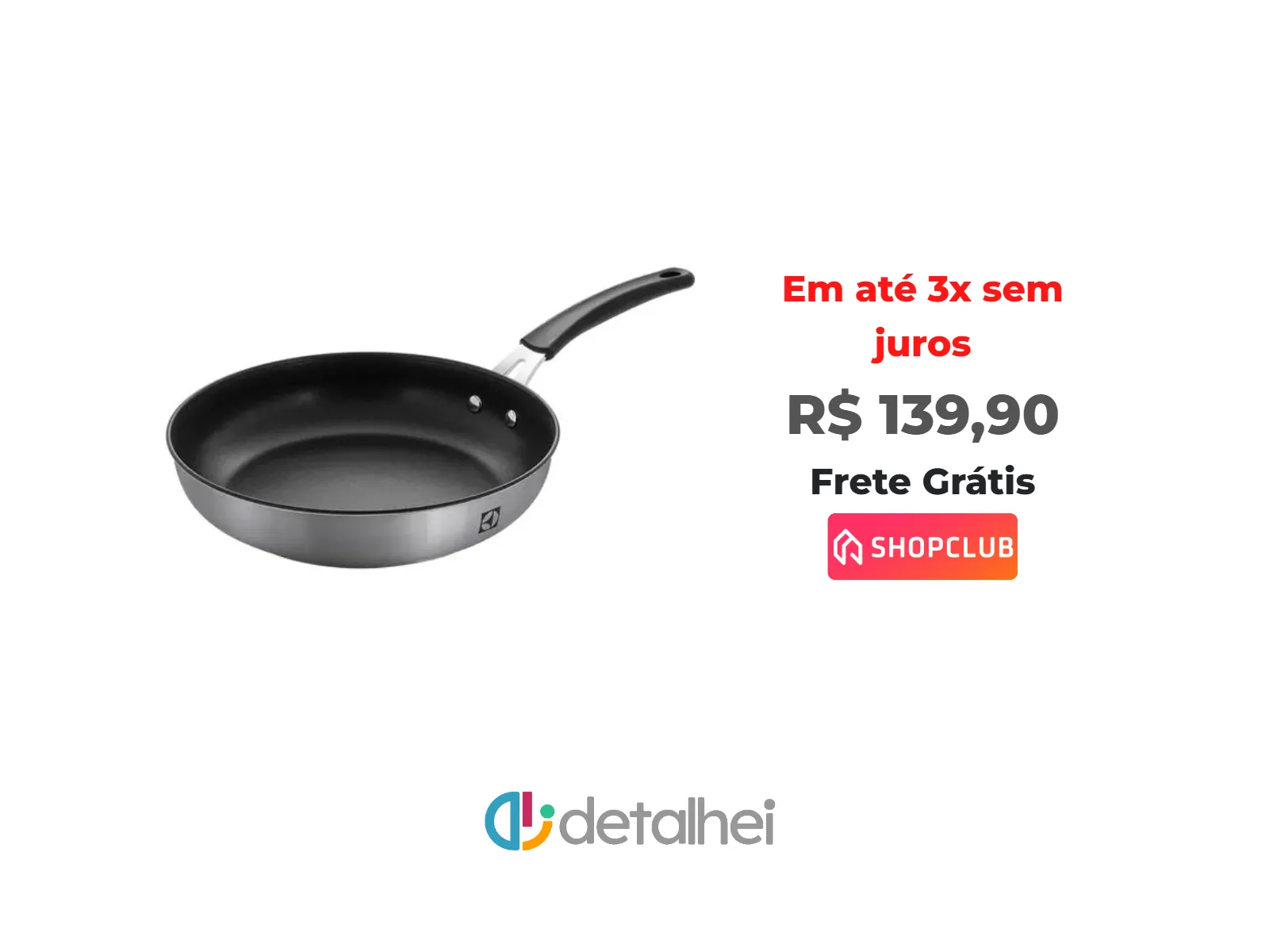 Foto do produto ❗Frigideira Electrolux Inox com Revestimento Antiaderente 24cm<br/>#Shopclub: <a href="https://harpy.me/ptc7dKZqCuFZ" target="_blank" rel="nofollow">https://harpy.me/ptc7dKZqCuFZ</a>