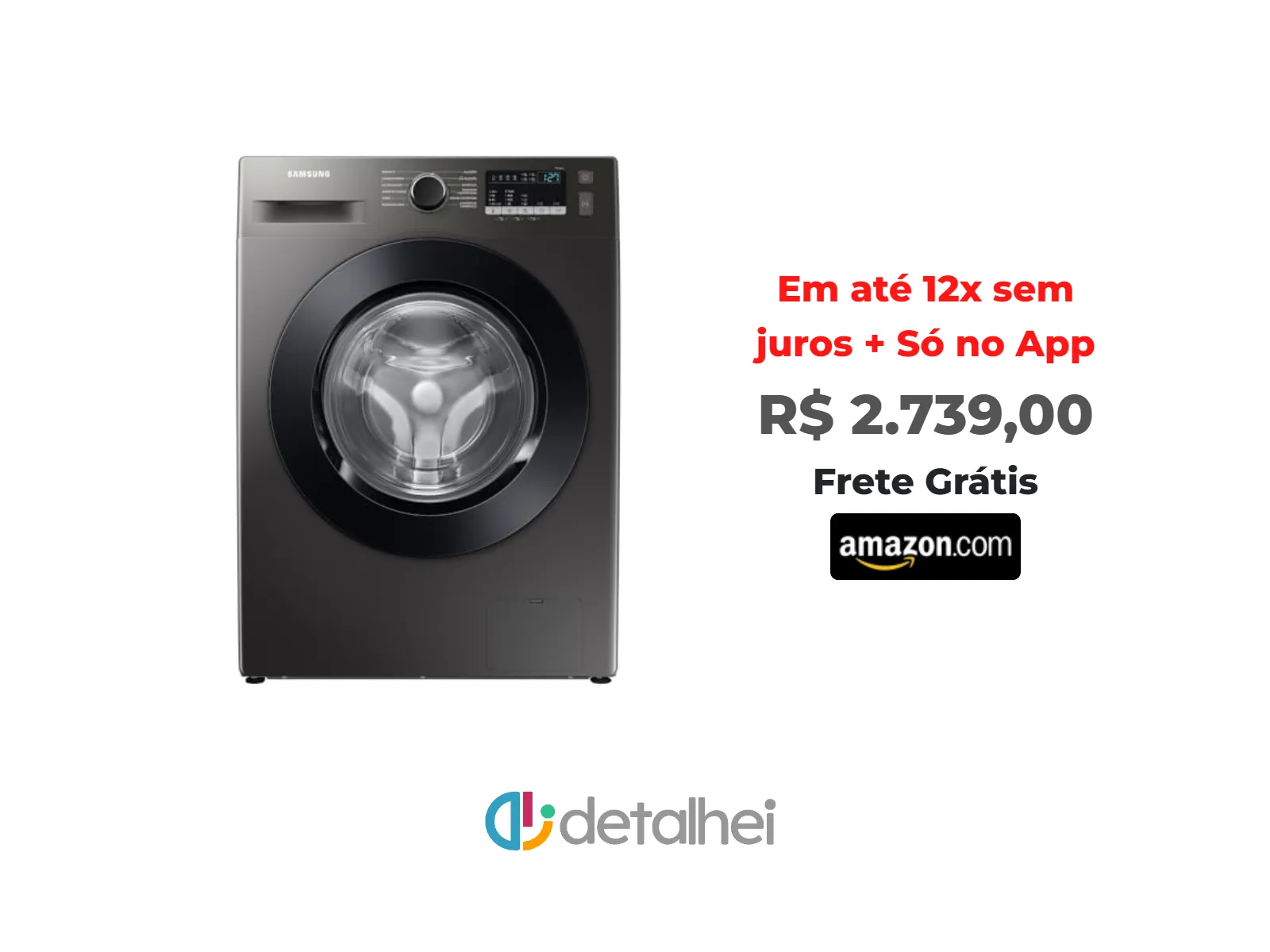 Foto do produto ❗Samsung Lavadora Digital Inverter WW11T Inox 11kg 220V<br/>#Amazon: <a href="https://harpy.me/6FmxheEjB5-Y" target="_blank" rel="nofollow">https://harpy.me/6FmxheEjB5-Y</a>