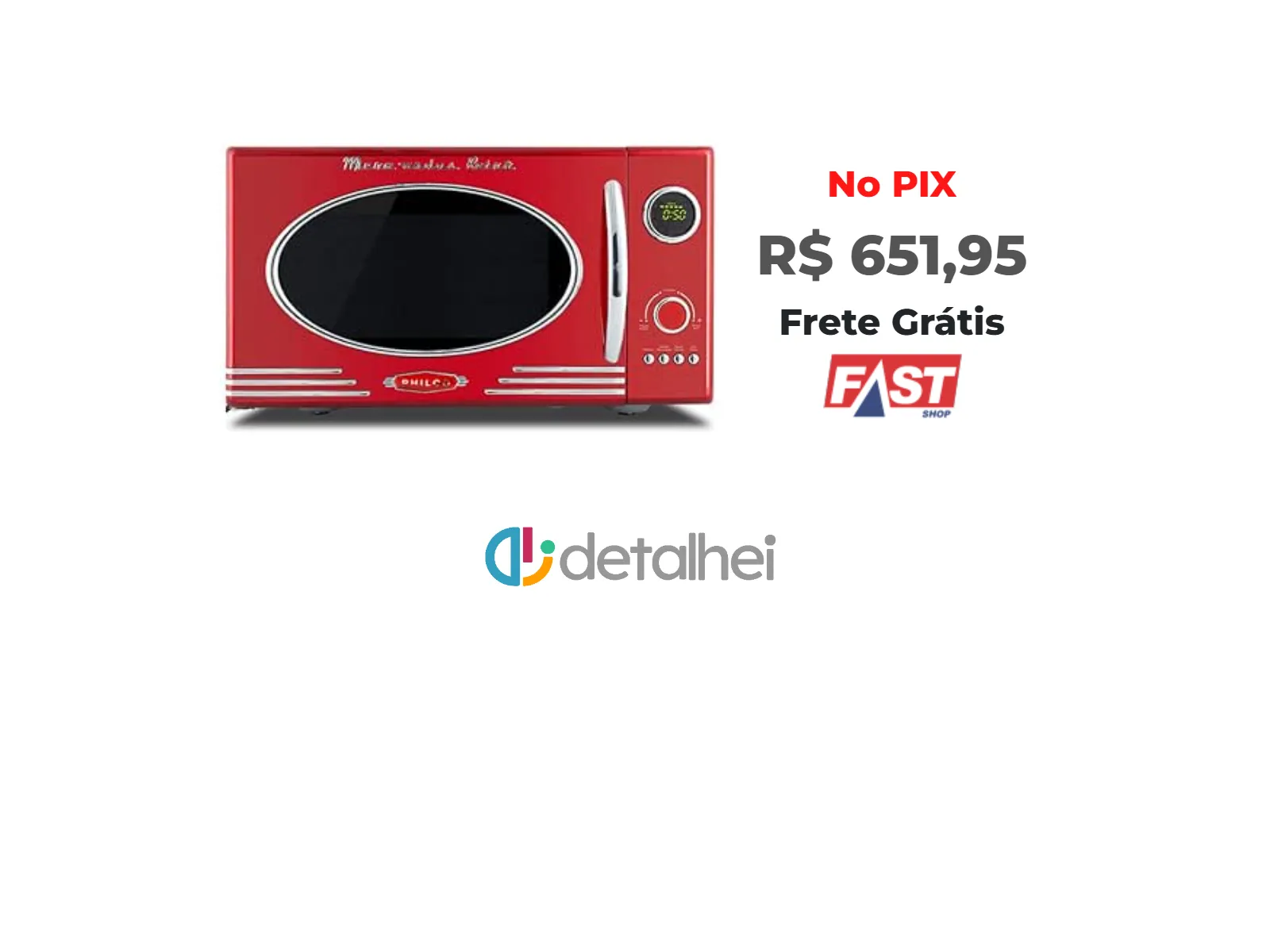 Foto do produto ❗Micro-ondas Philco 28 Litros Retrô Vermelho PMR28V – 220 Volts<br/>#Fast Shop: <a href="https://harpy.me/txuV9YmORJ77" target="_blank" rel="nofollow">https://harpy.me/txuV9YmORJ77</a>