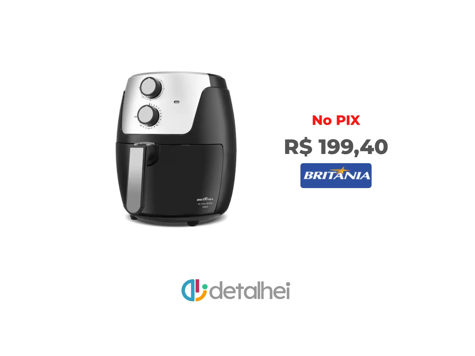 Foto do produto ❗Air Fryer Britânia 4,2L 1500W BFR38 Dura Mais - 110V<br/>#Britânia: <a href="https://harpy.me/0uvzfFHg99jy" target="_blank" rel="nofollow">https://harpy.me/0uvzfFHg99jy</a>
