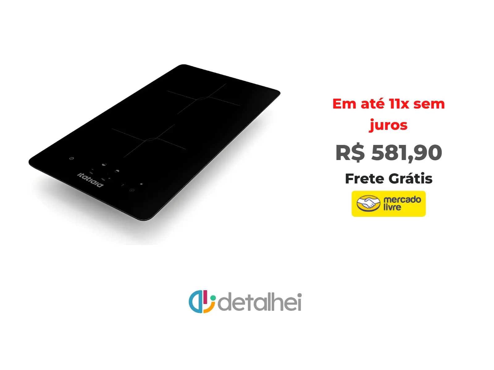 Foto do produto ❗Fogão Cooktop Elétrico Por Indução Itatiaia Midi 2 Bocas Cor Preto<br/>#Mercado Livre: <a href="https://harpy.me/hFGRMj6gfJBY" target="_blank" rel="nofollow">https://harpy.me/hFGRMj6gfJBY</a>