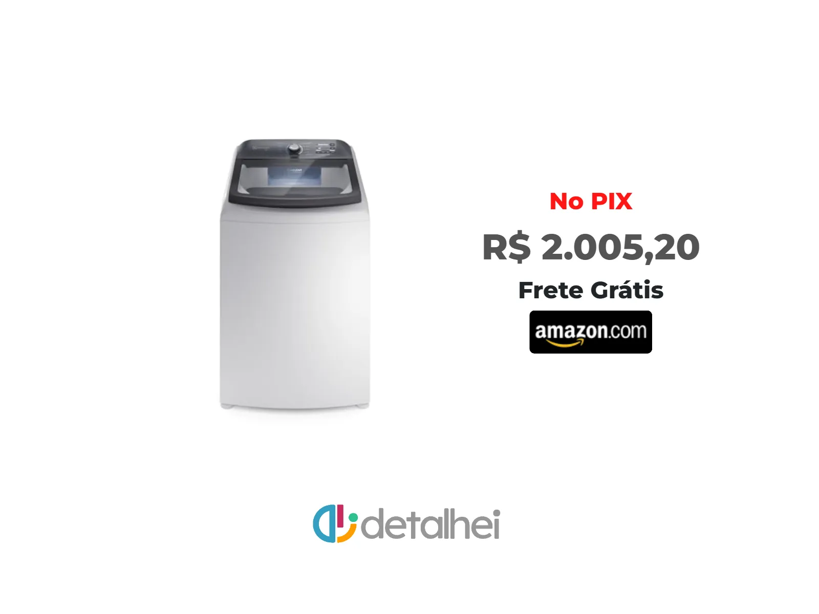 Foto do produto ❗Máquina de Lavar Electrolux 18kg Branca Efficient Cesto inox e Jet&amp;Clean (LEE18) 127V<br/>#Amazon: <a href="https://harpy.me/bds-QJ4qbMVj" target="_blank" rel="nofollow">https://harpy.me/bds-QJ4qbMVj</a>