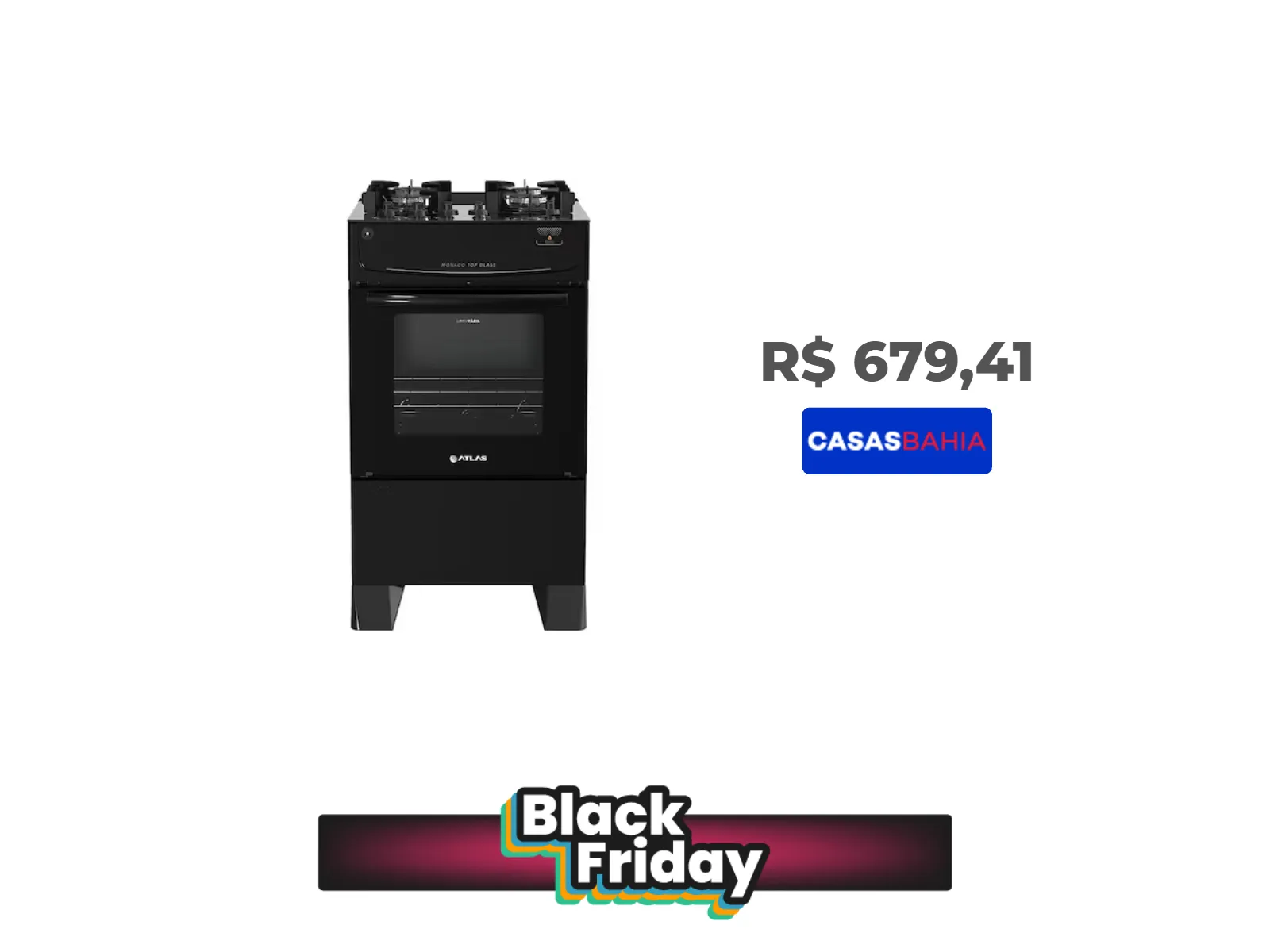 Foto do produto ❗Fogão 4 Bocas à Gás Atlas Mônaco Top Glass Mesa de Vidro Preto Bivolt<br/>#Casas Bahia: <a href="https://harpy.me/9kVpqlRjeenY" target="_blank" rel="nofollow">https://harpy.me/9kVpqlRjeenY</a>